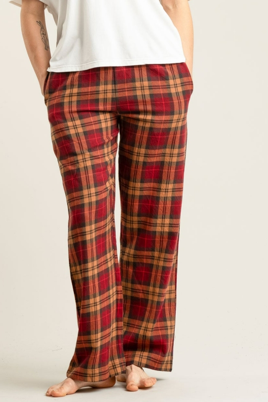 107464 - Damen vegan Pyjamahose Jim Jam Berry