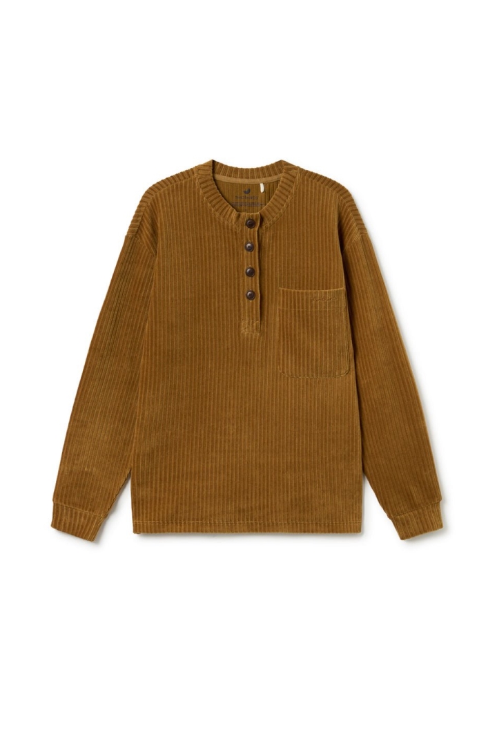 TWOTHIRDS Damen vegan Top Archer Bronze Braun