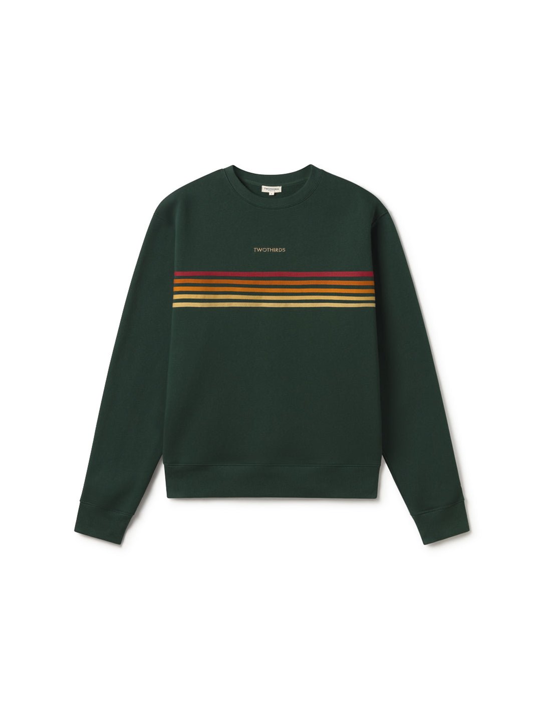 TWOTHIRDS men vegan Sweatshirt Fanore Dark Green
