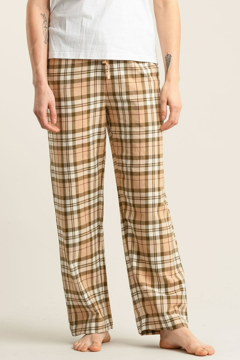 KOMODO Damen vegan Pyjamahose Jim Jam Sand