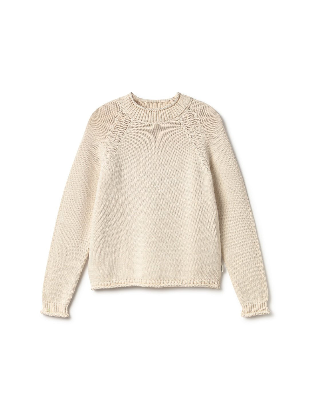 TWOTHIRDS womens vegan Sweater Gleinbeigh Ecru