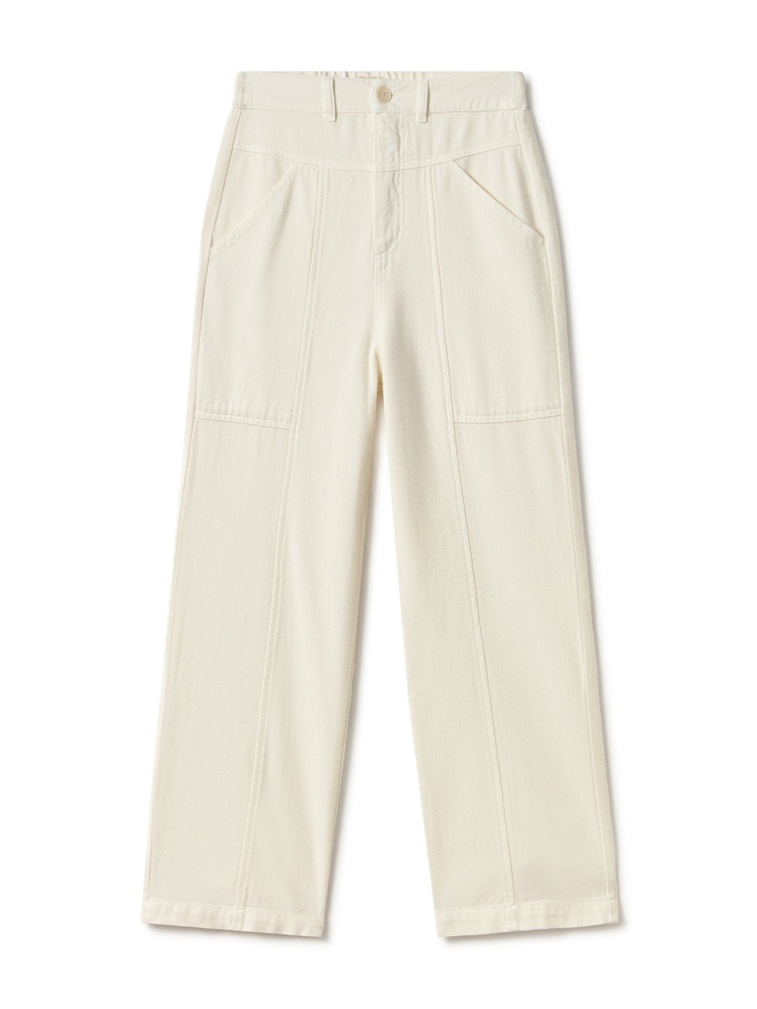 TWOTHIRDS womens vegan Pants Luhme Ecru