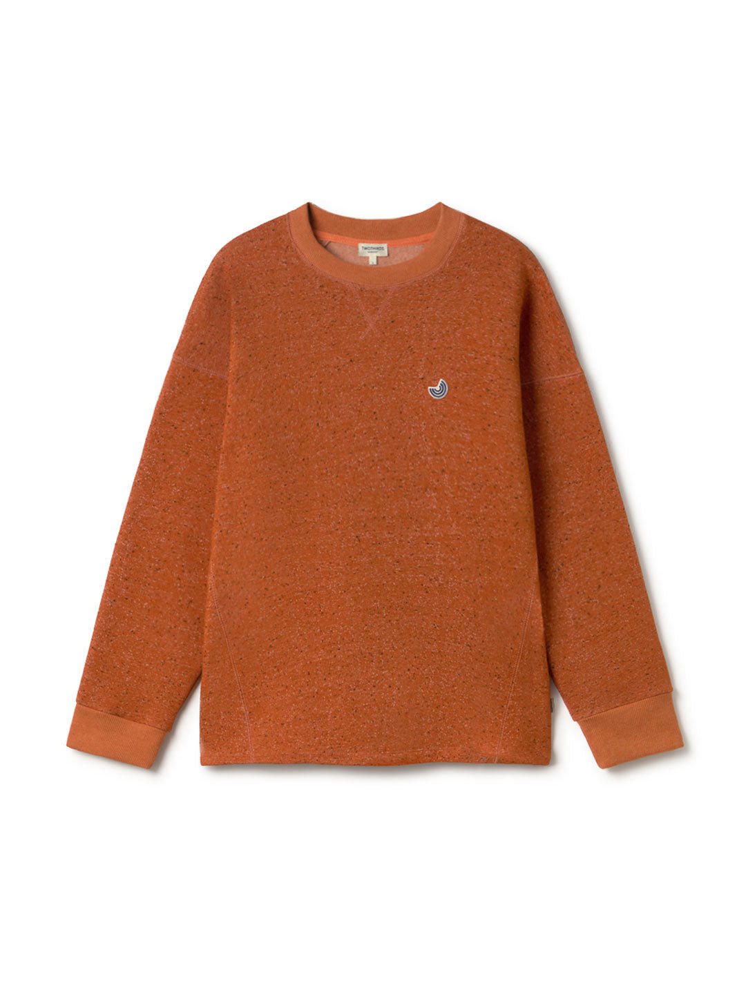 TWOTHIRDS men vegan Sweatshirt Dundrum Umber Orange