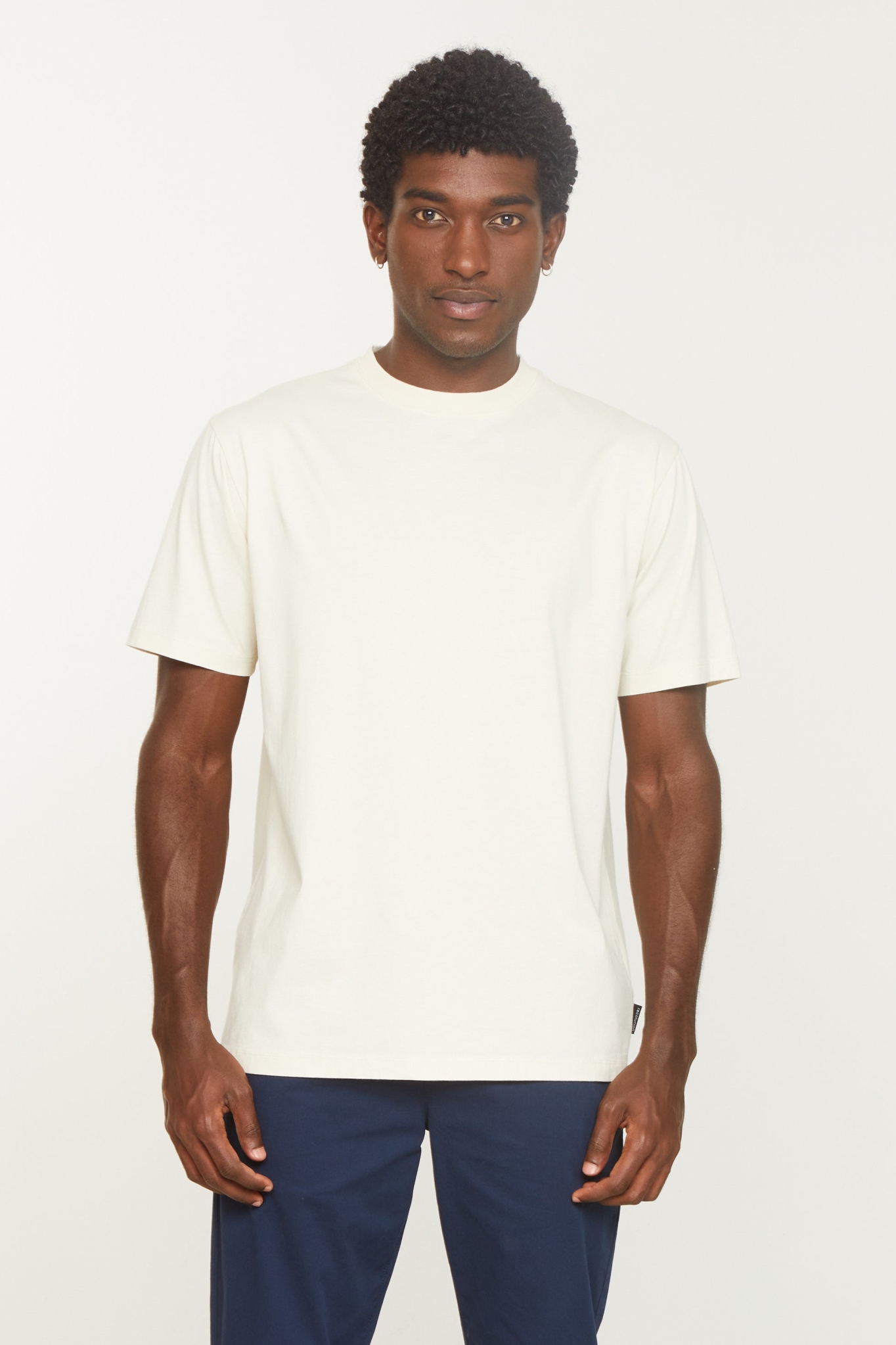 Recolution men vegan T-Shirt Aposeris Arctic White