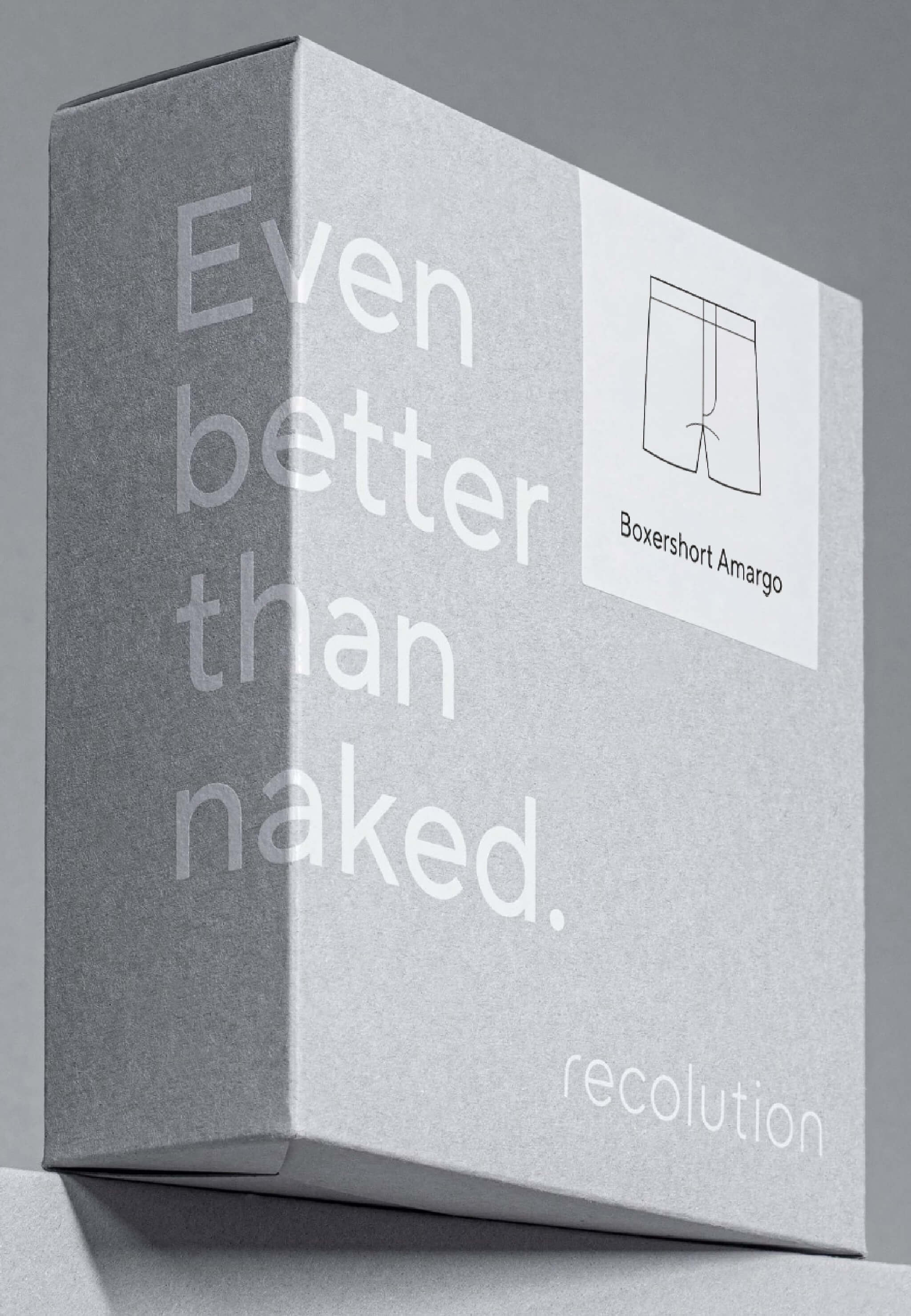 Recolution Boxershorts Amargo Stripes Orange/White