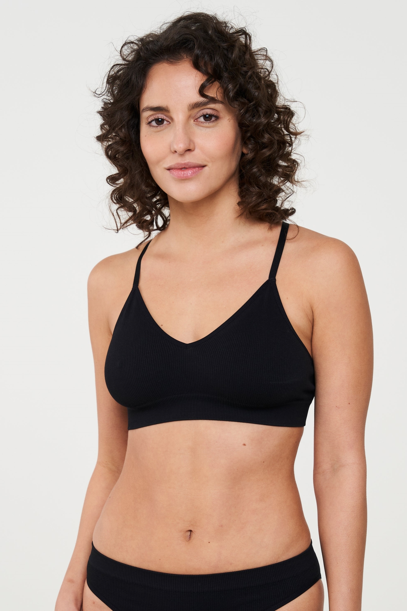 Recolution womens vegan Bralette Kalmia Black