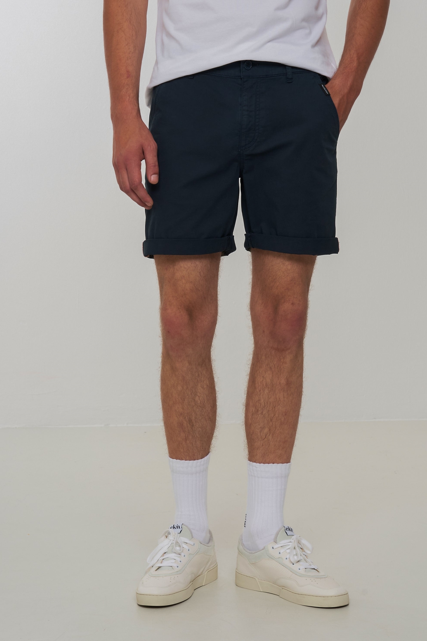 Image of Recolution mannen vegan Shorts Majoram Donkerblauw