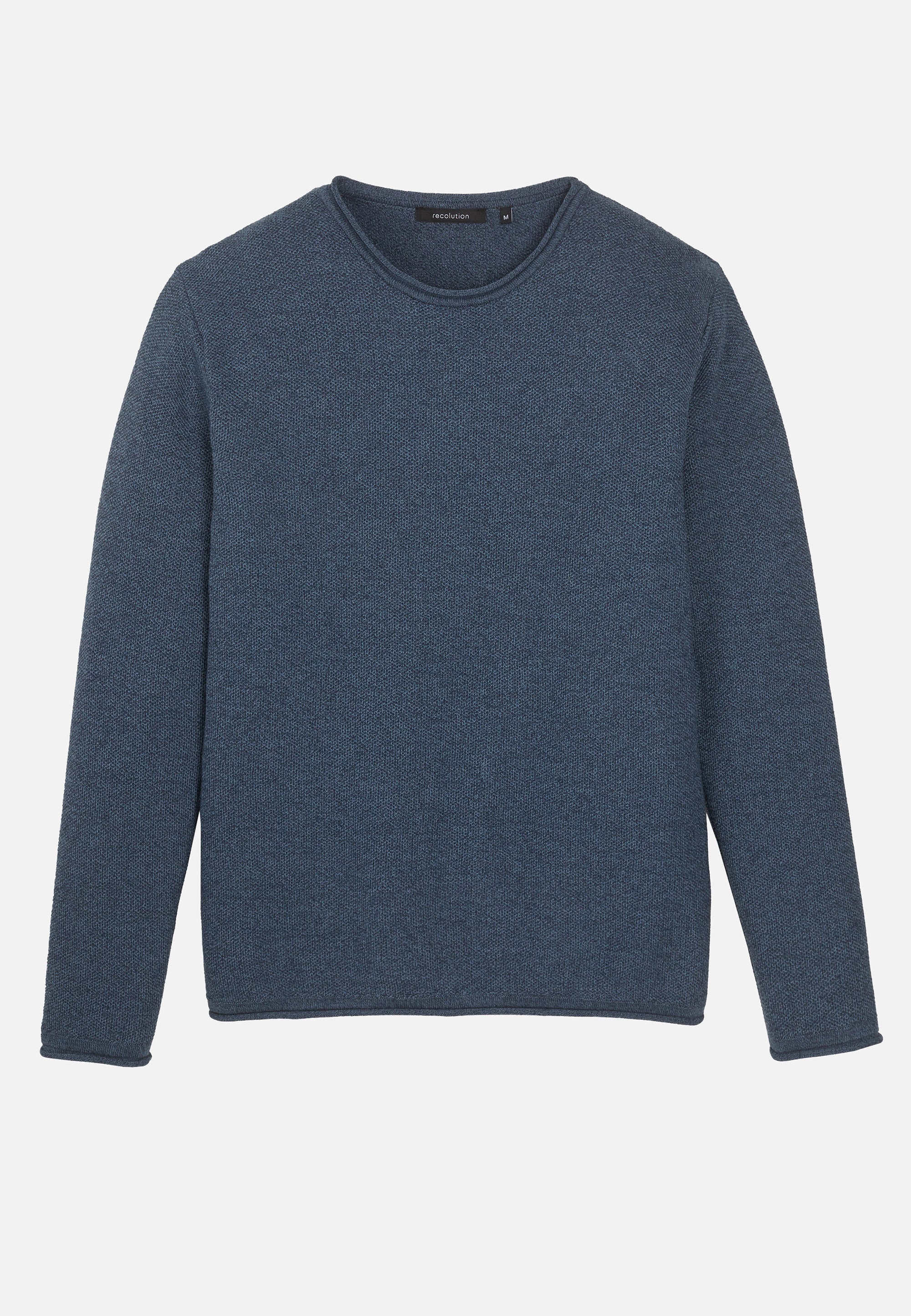 108515 - Recolution Herren vegan Pullover Eukalyptus Dunkel Arktisch Blau 108515 - Recolution Herren vegan Pullover Eukalyptus Dunkel Arktisch Blau