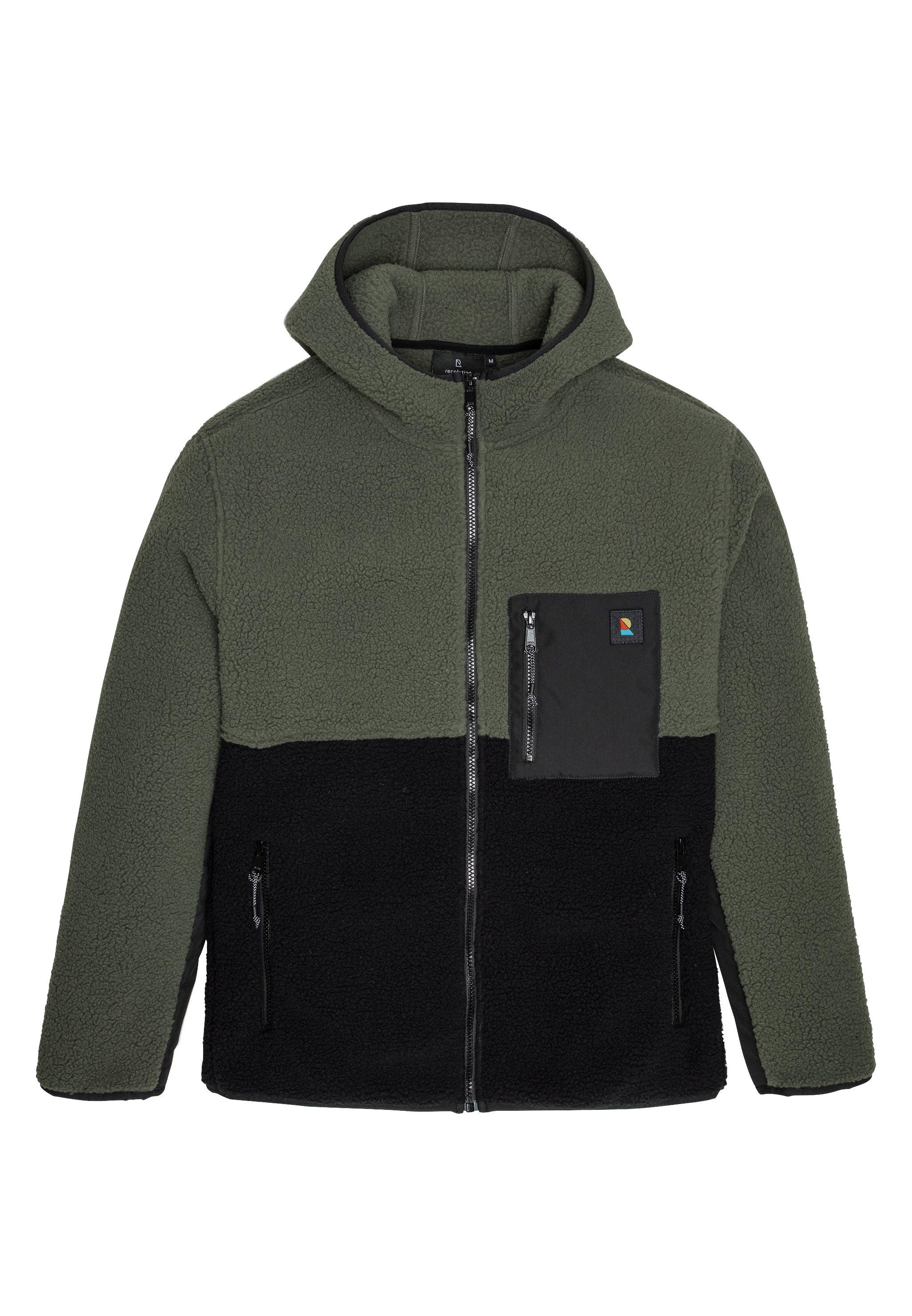 108560 - Recolution Herren vegan Jacke Sedum Dark Khaki 108560 - Recolution Herren vegan Jacke Sedum Dark Khaki