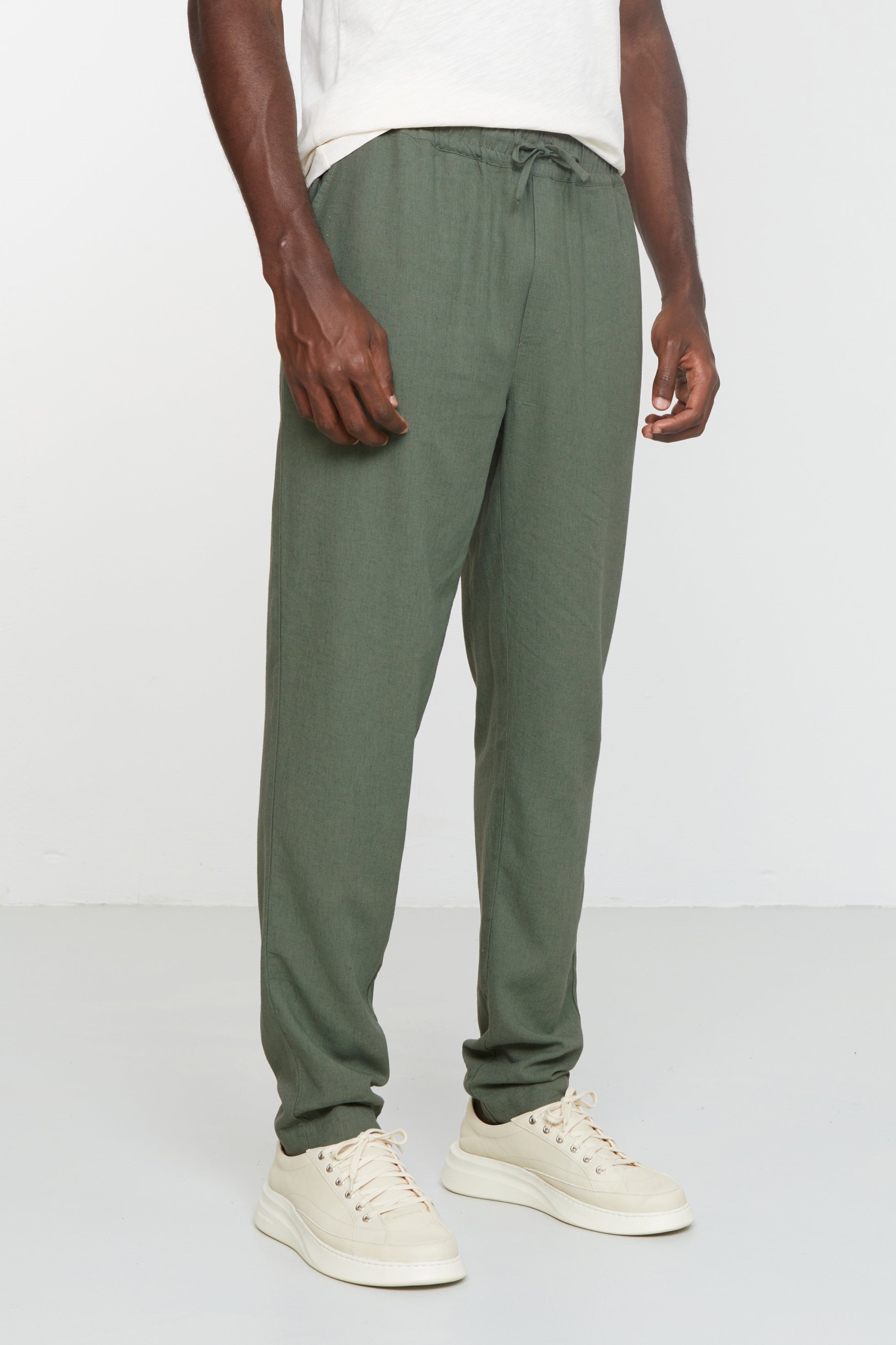 Image of Recolution mannen vegan Tangelo Khaki Broek
