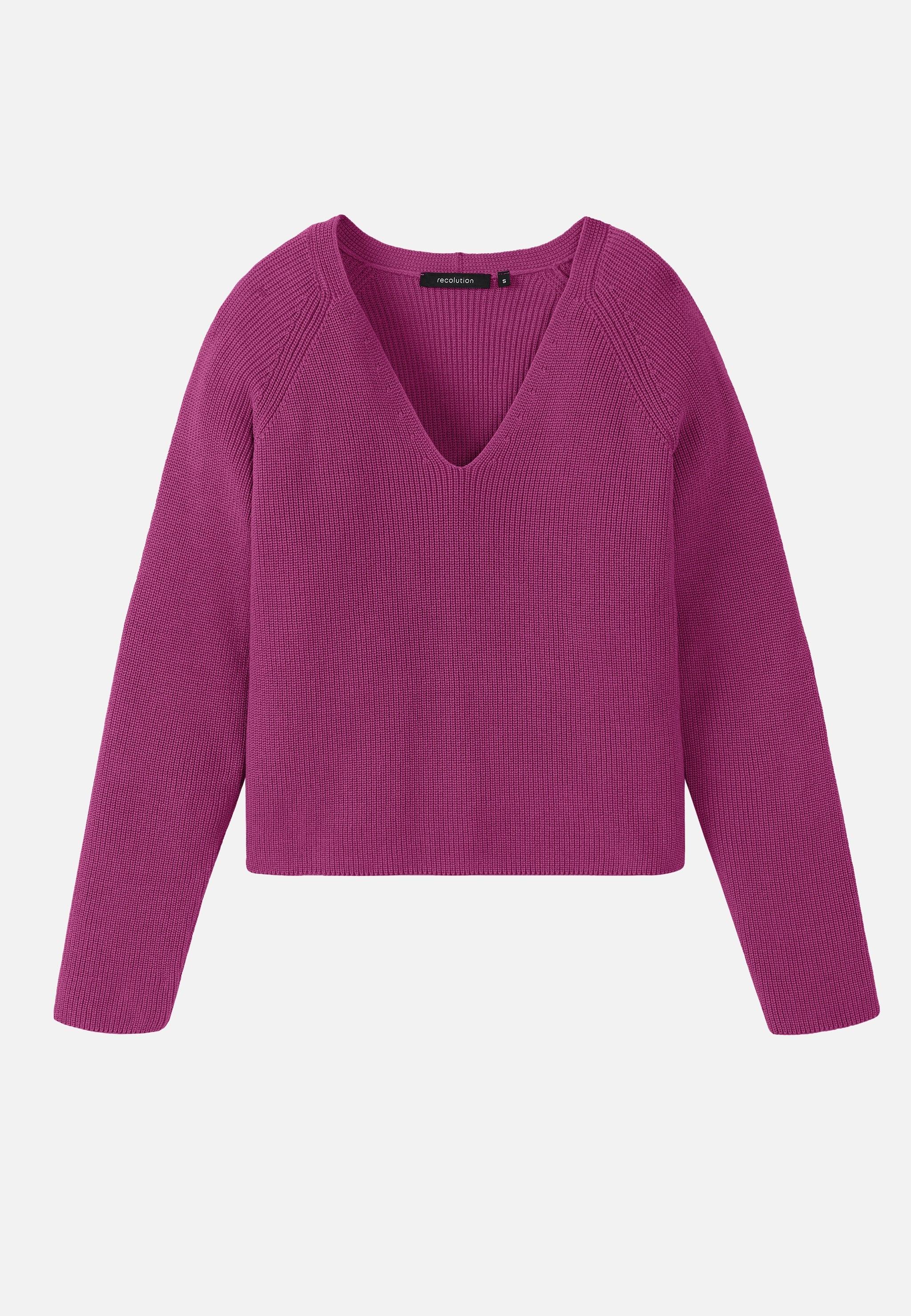 108690 - Recolution Damen vegan Pullover Arugula Violett Pink 108690 - Recolution Damen vegan Pullover Arugula Violett Pink