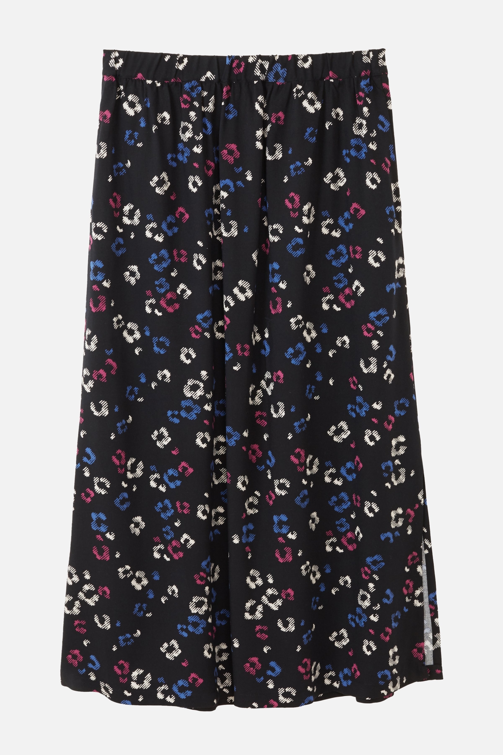 Image of Recolution dames vegan Rok Holly Blossom Zwart