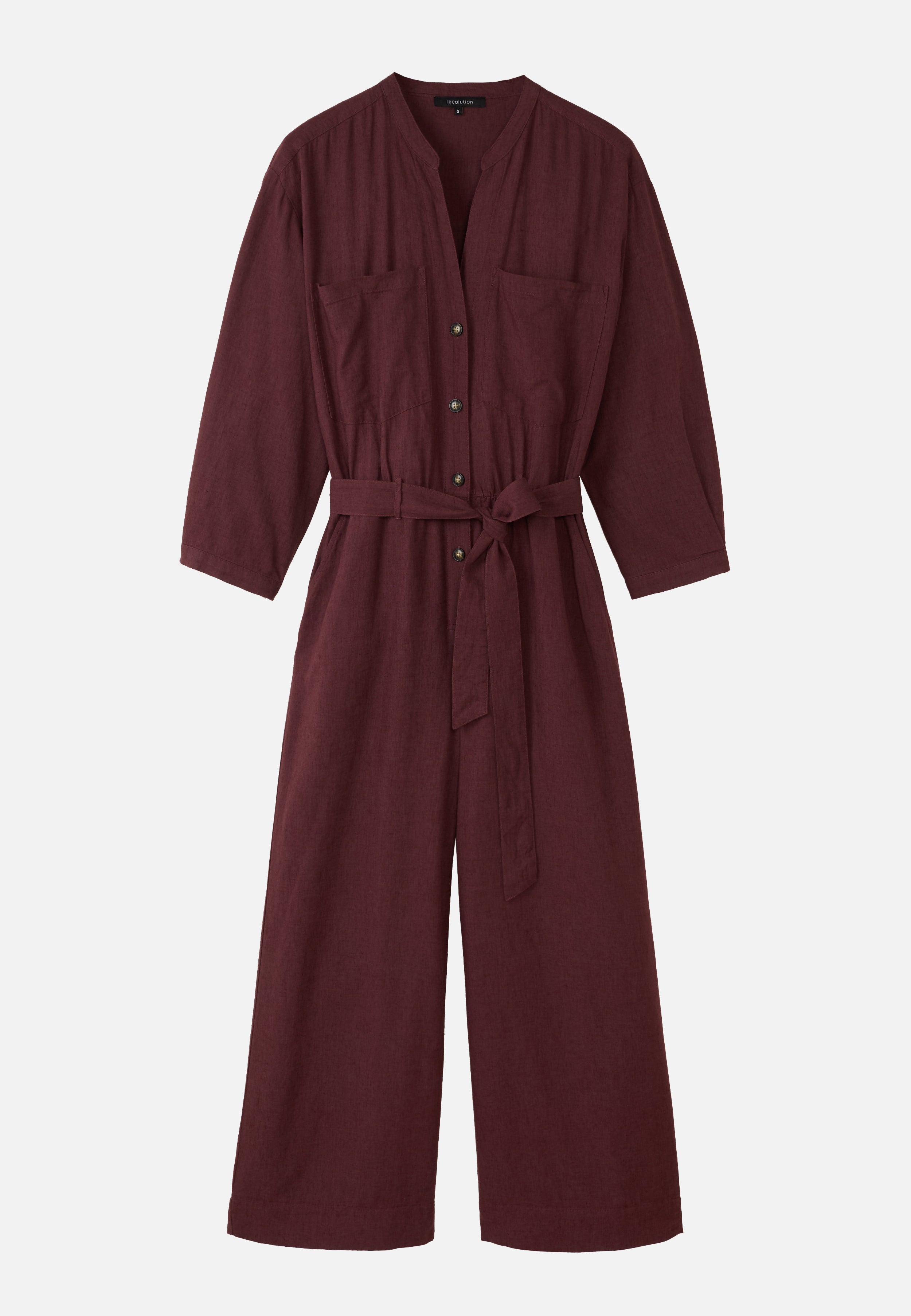 108720 - Recolution Damen vegan Jumpsuit Filaree Dunkelviolett