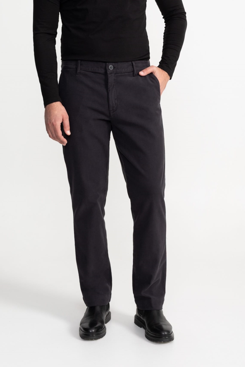 Image of De IONESCU mannen vegan Broek Azuga Marineblauw