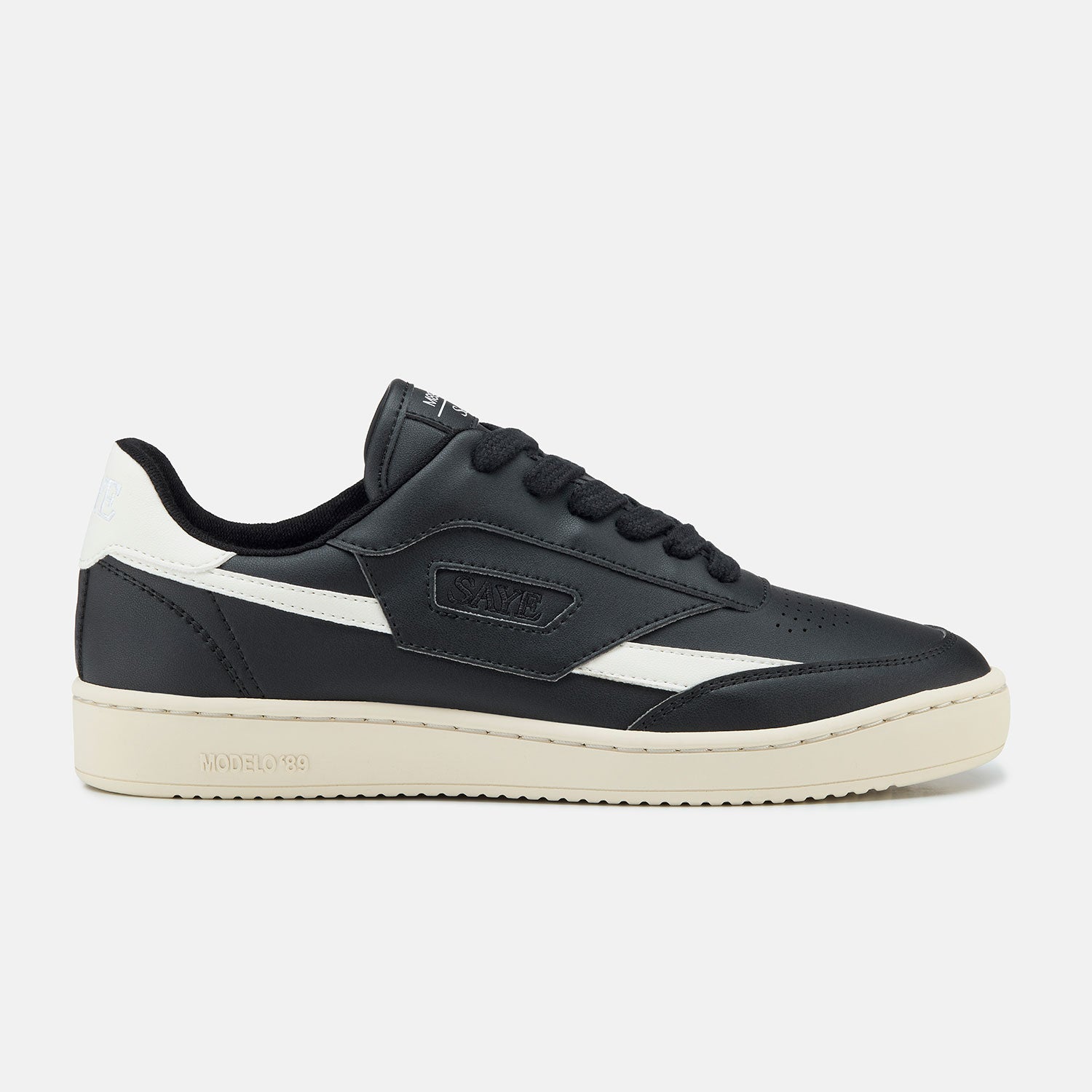 SAYE men vegan Sneakers M89 Icon Black & White