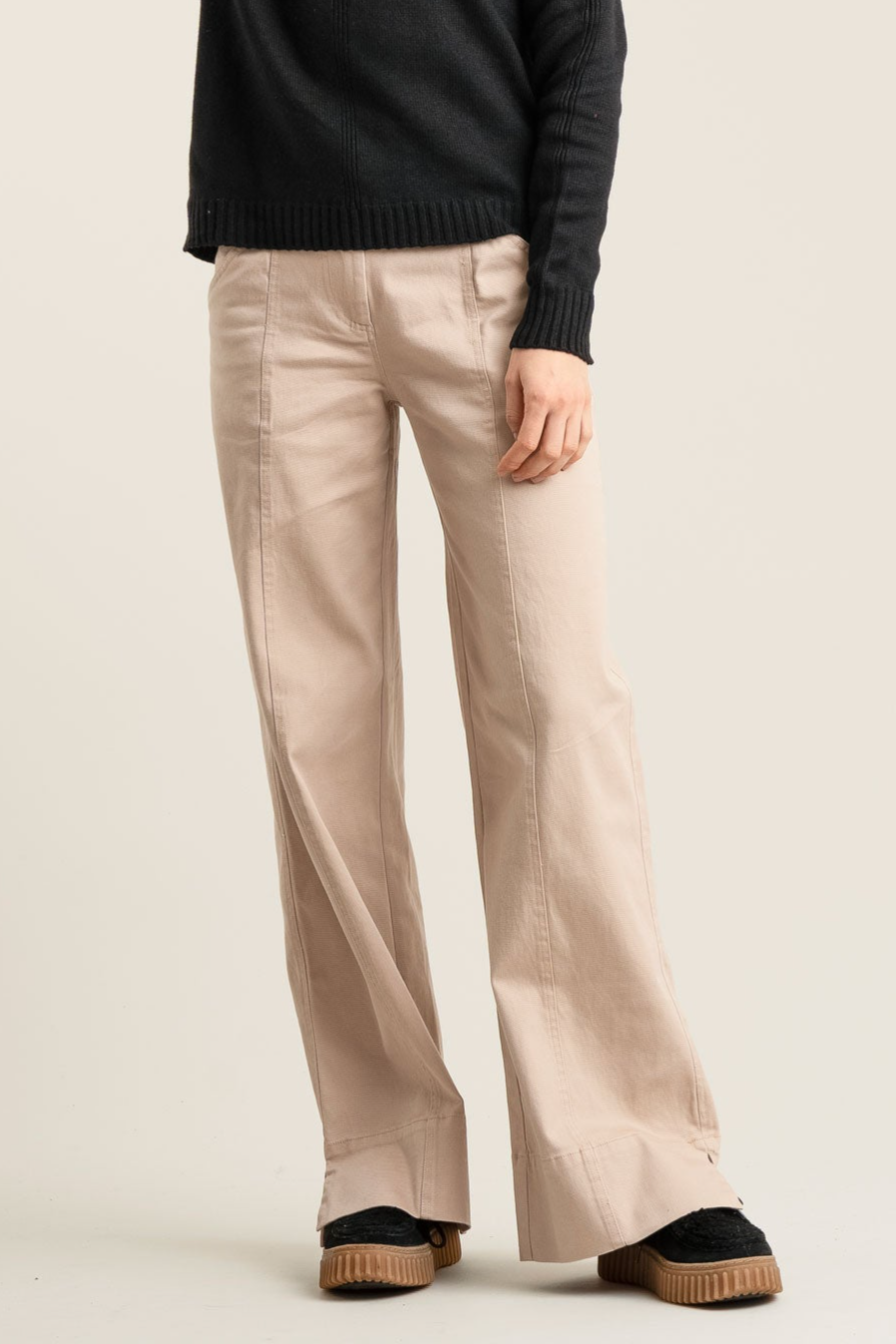 105699 - Damen vegan Hose Rose Dusty Pink