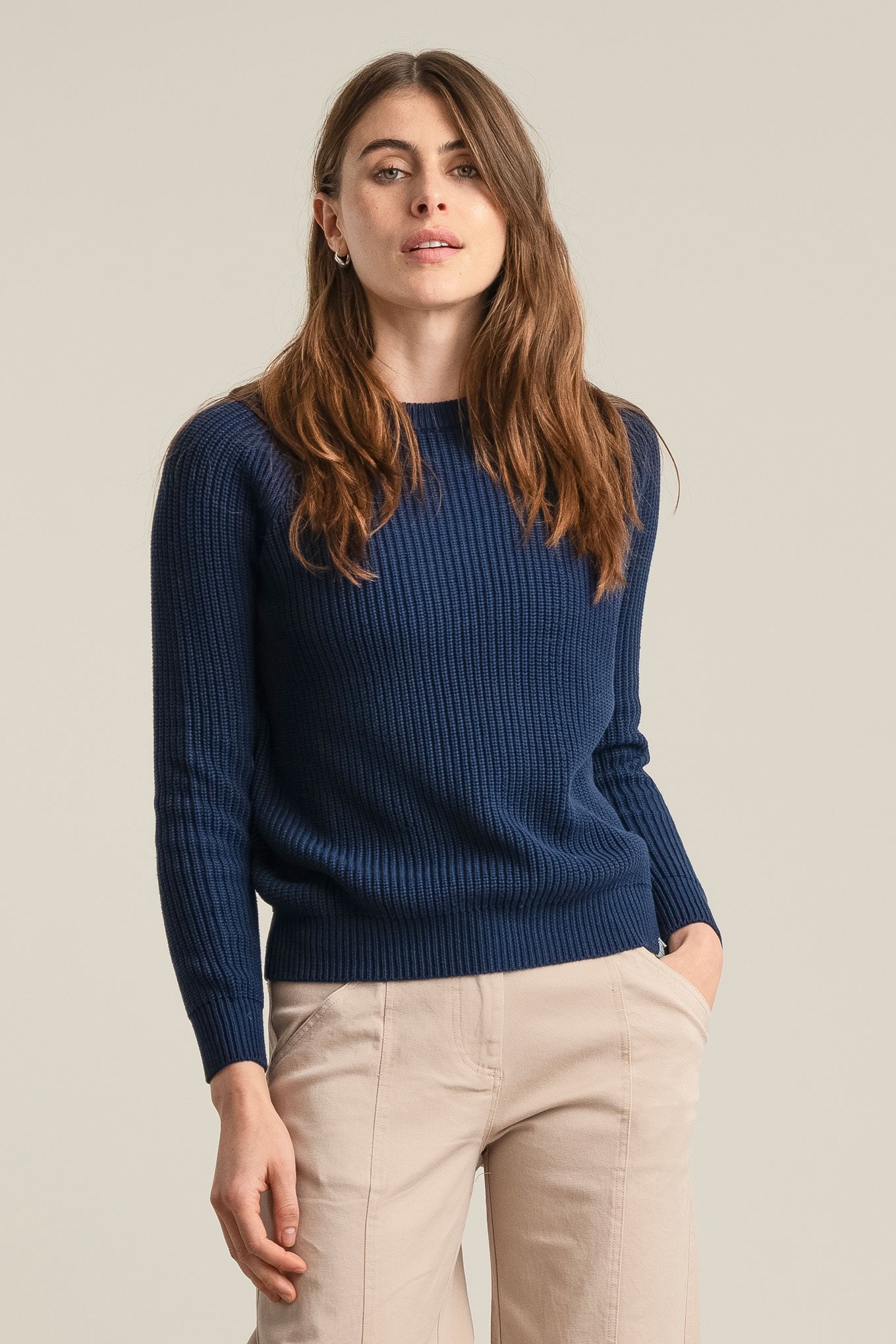 Image of KOMODO dames vegan Trui Sergio Navy