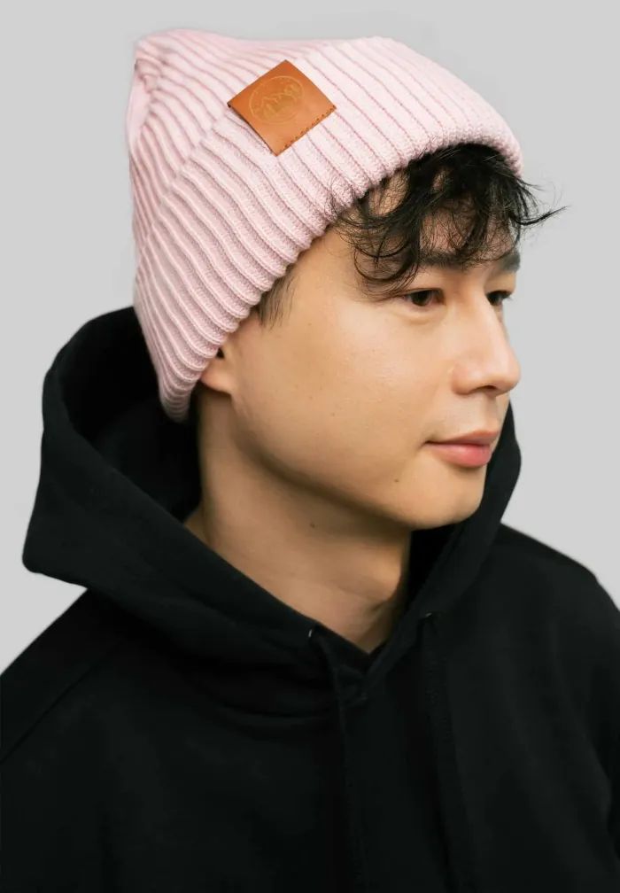 KABAK Beanie Unisex Hellrosa