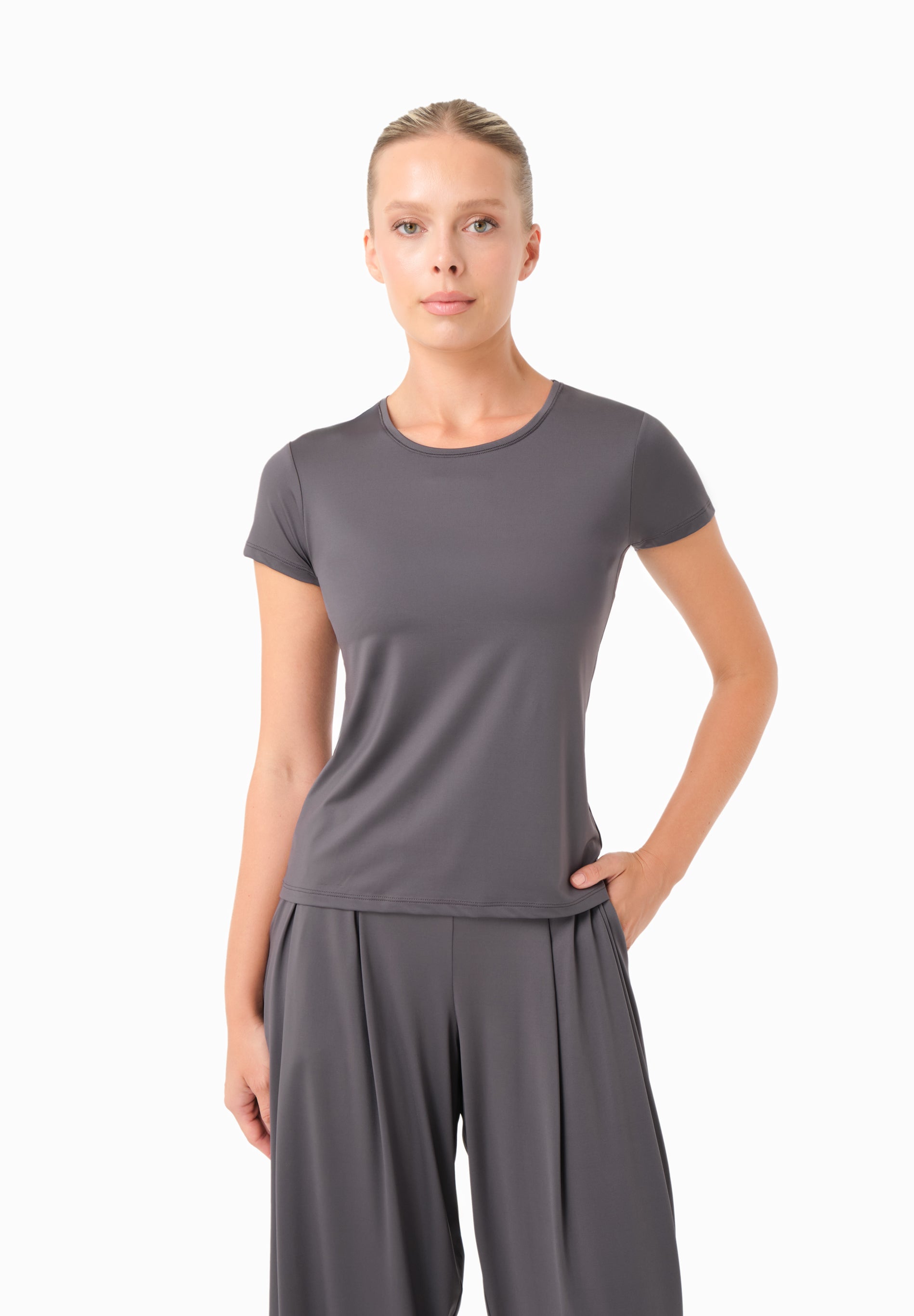ORGANICATION womens vegan T-Shirt Tattum Shadow