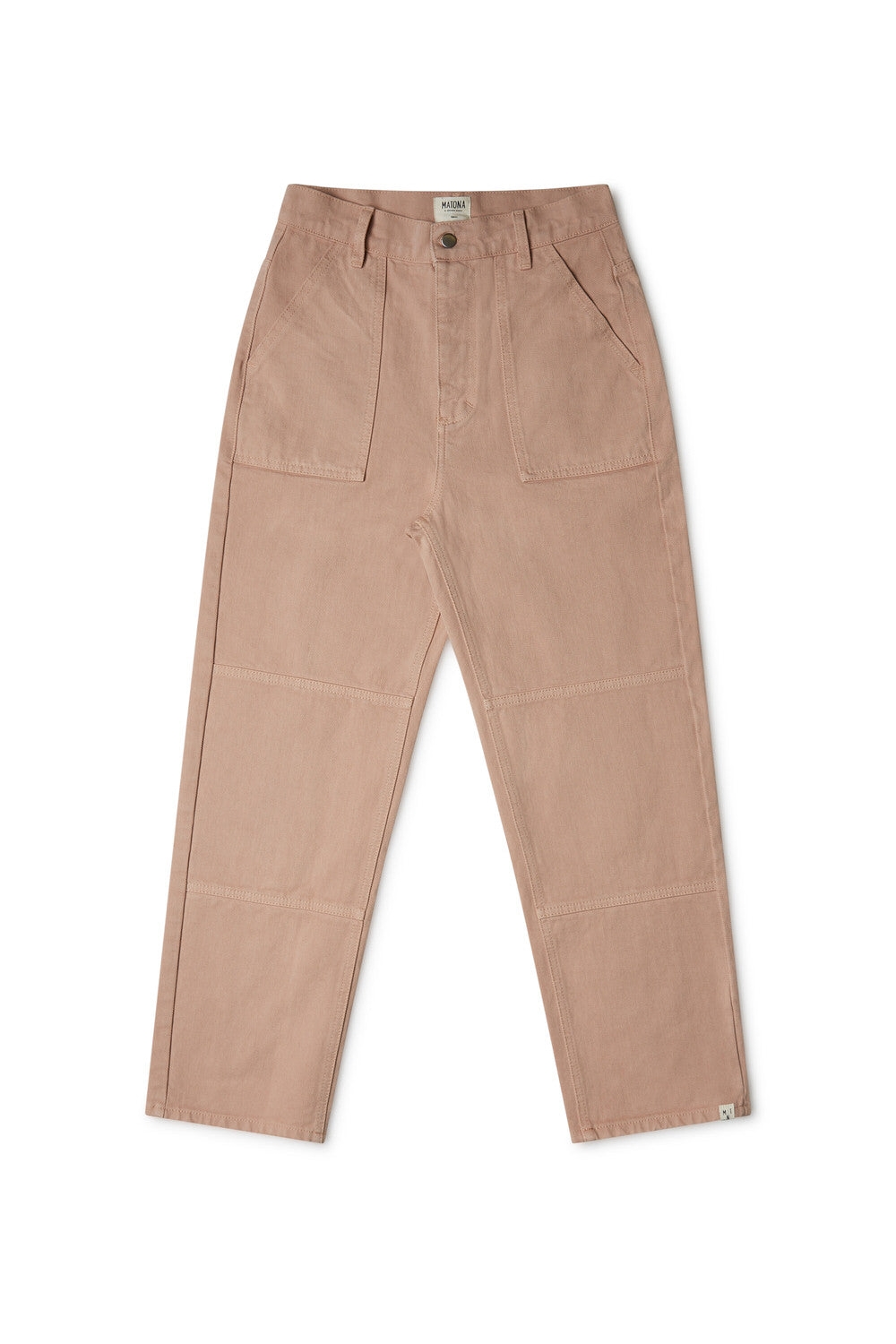 Image of MATONA dames vegan Broek Utility Terracotta