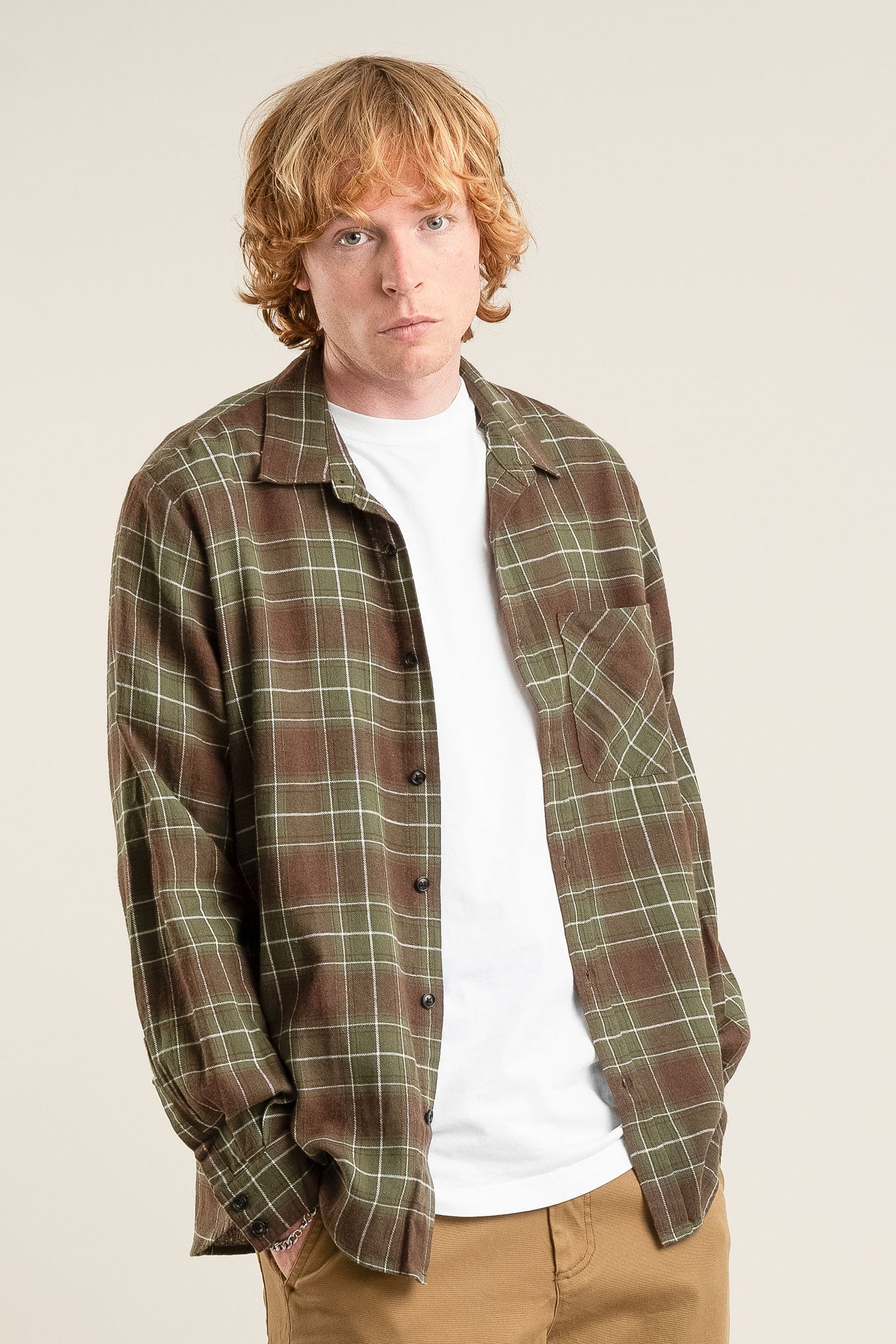 KOMODO men vegan Shirt Santi Green