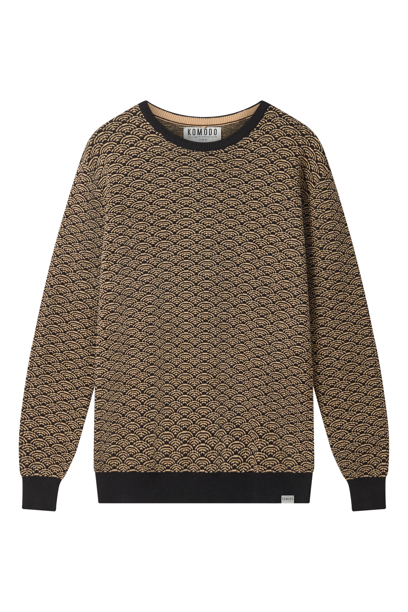 KOMODO men vegan Jumper Hakku Black
