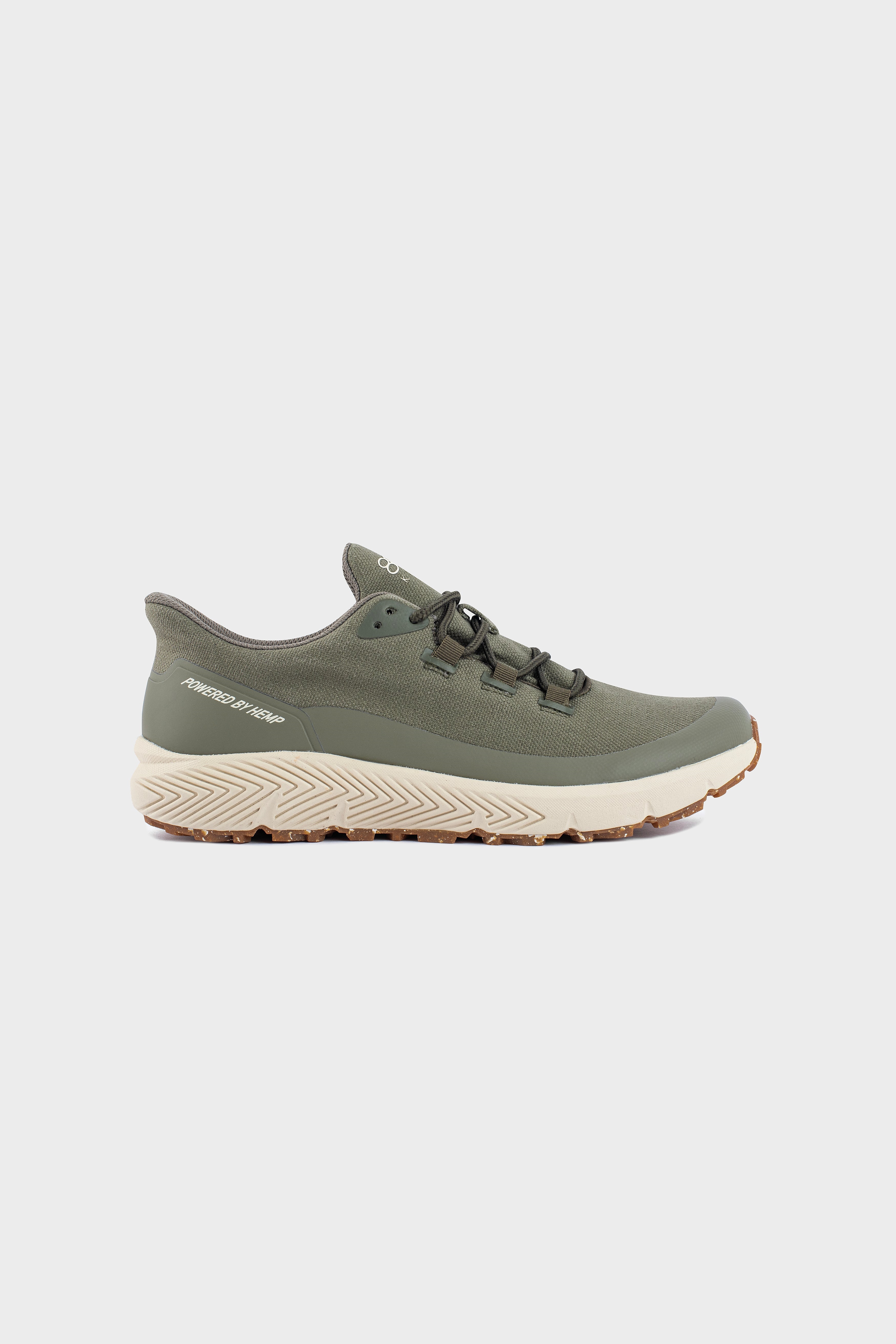 8000Kicks Explorer V2 | waterafstotende en veganistische hennepschoenen | licht en comfortabel | sneakers voor dames en heren, beige groen., 43 EU