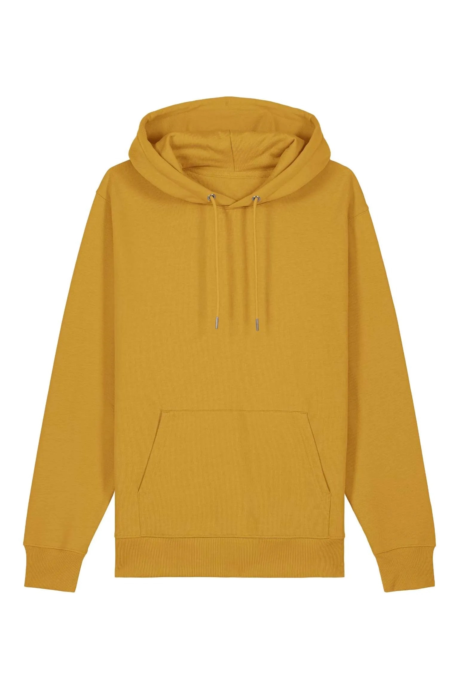 Image of IT'S PAWSOME mannen vegan Hoodie The Basics Okergeel