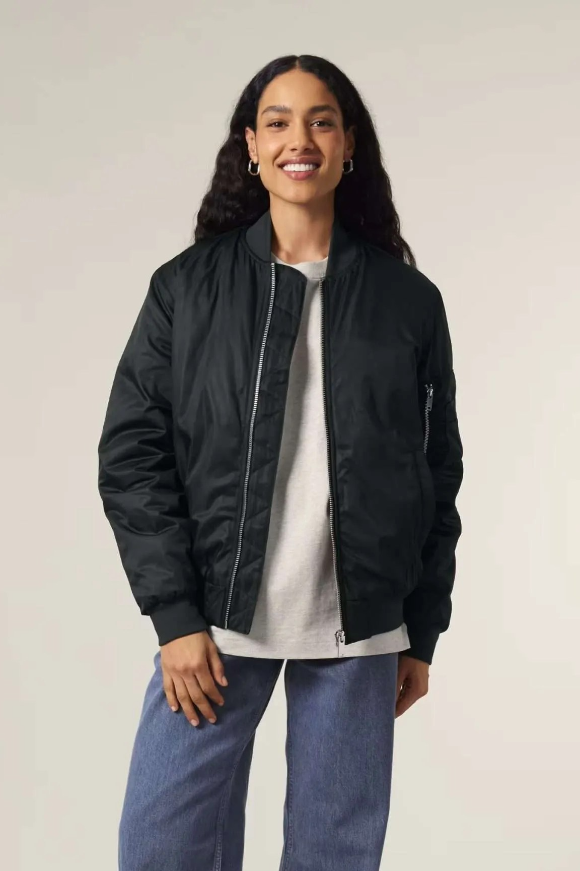 Image of IT'S PAWSOME mannen vegan Jas The Basics Zwart