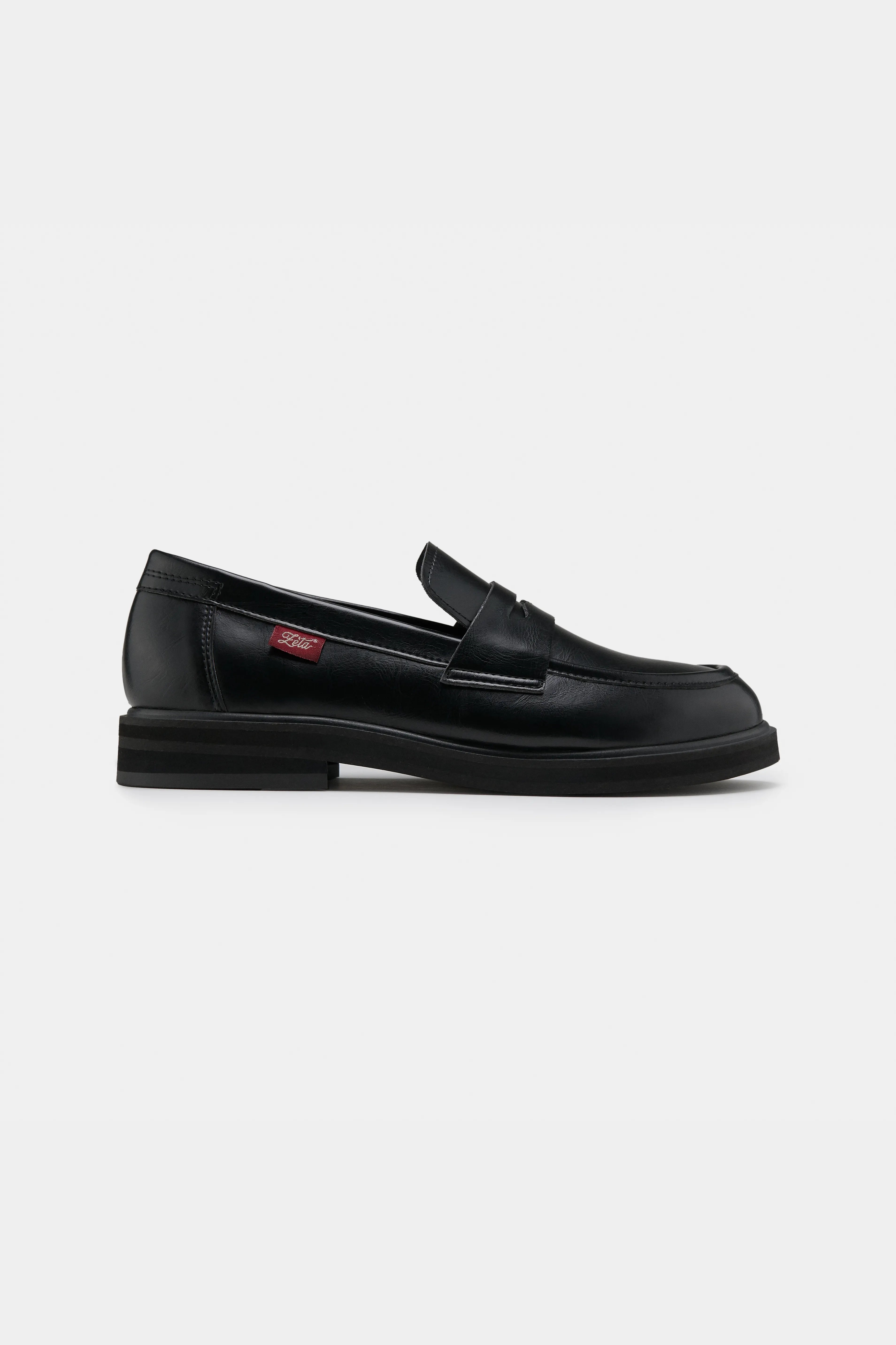 Image of Zèta mannen vegan Loafers Unisex Douro Zwart