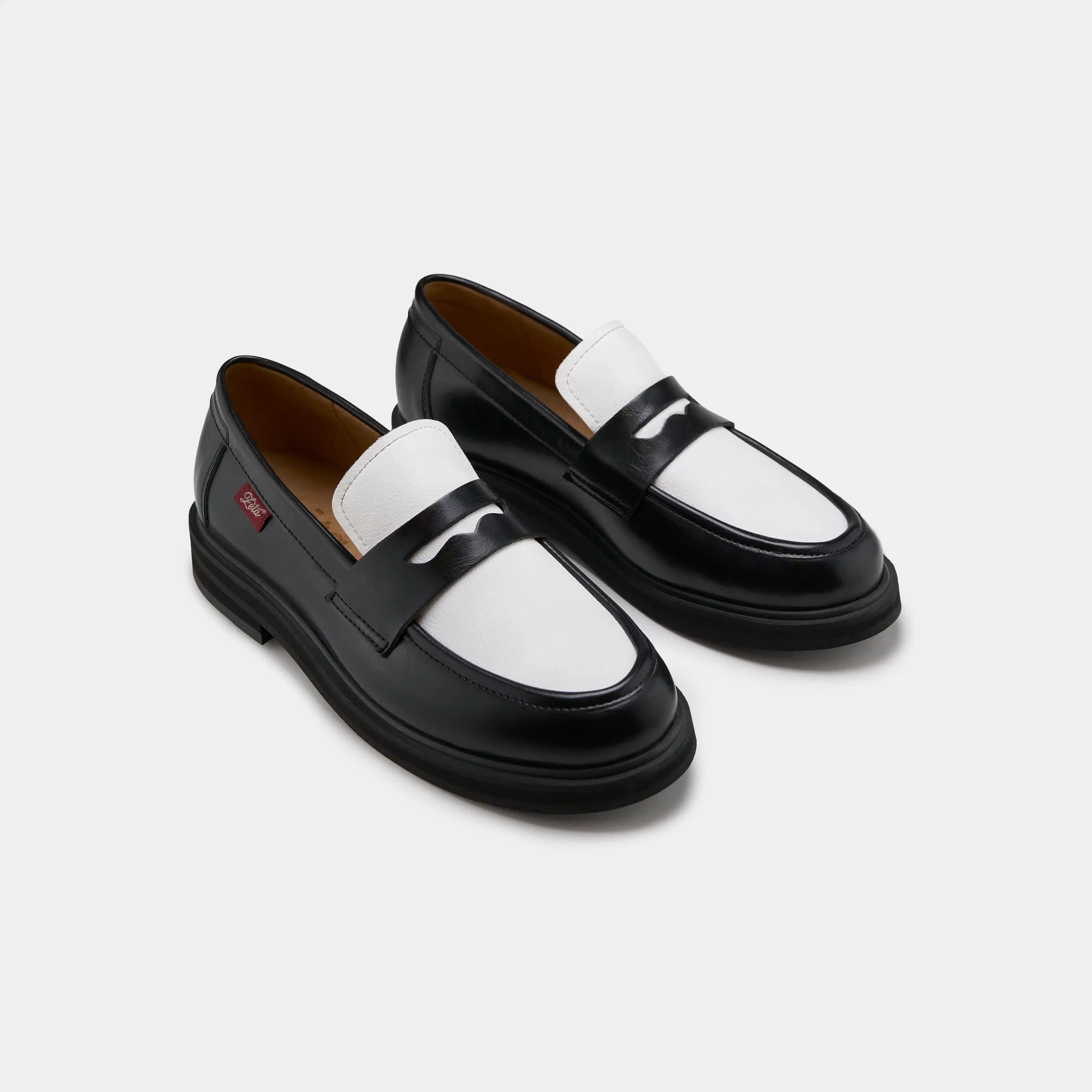 ZÃ¨ta men vegan Loafers Unisex Douro Black & White