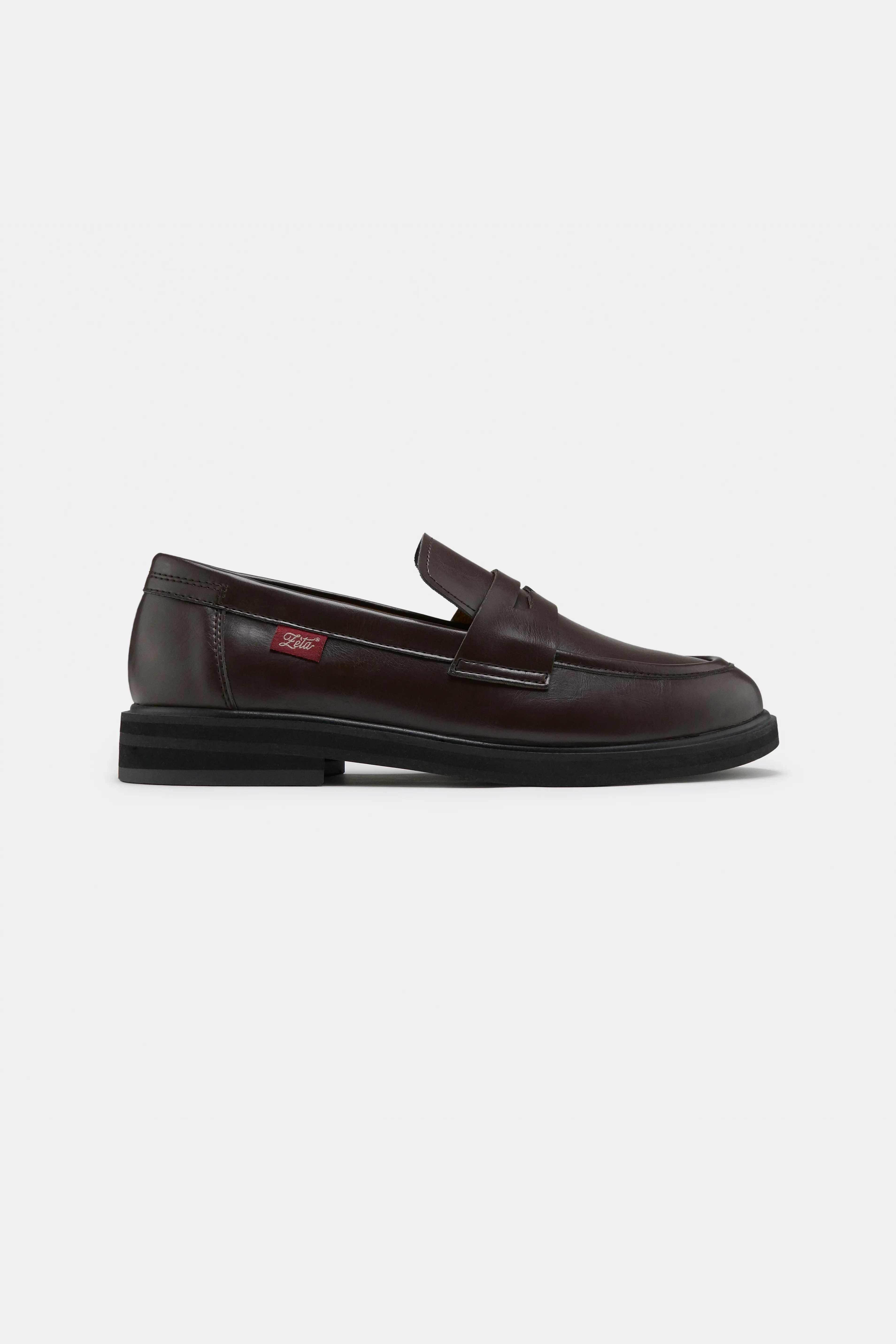 Image of Zèta mannen vegan Loafers Unisex Douro Bruin