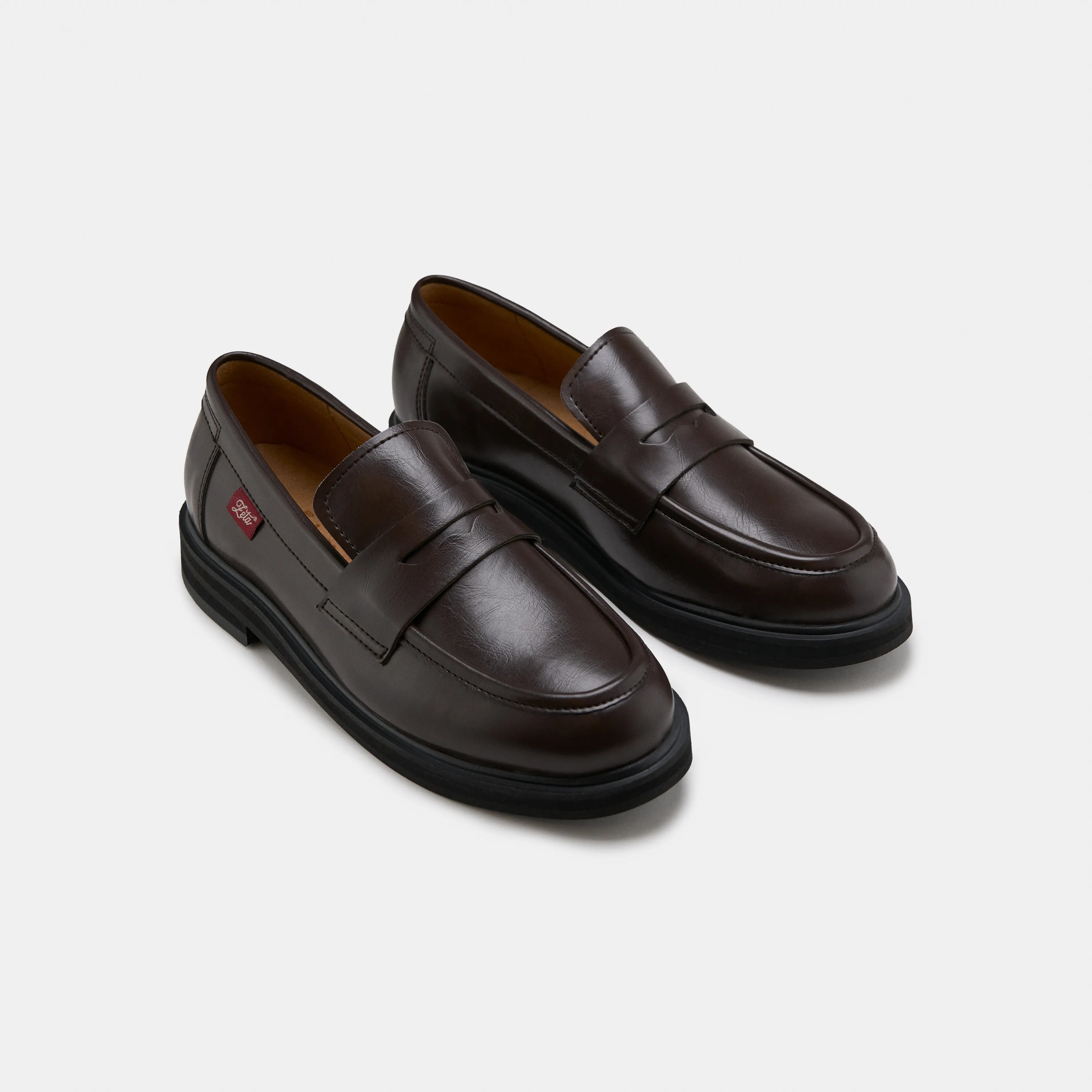 ZÃ¨ta men vegan Loafers Unisex Douro Brown