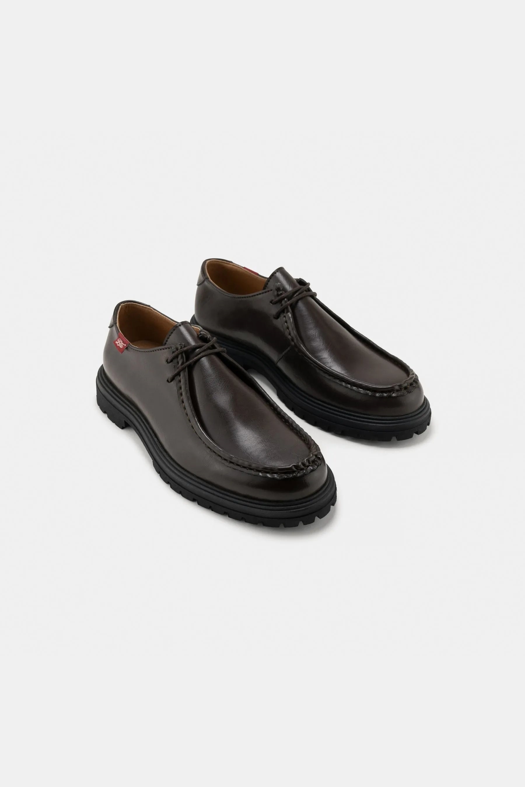 Image of Zèta mannen vegan Schoenen Unisex Soajo Bruin