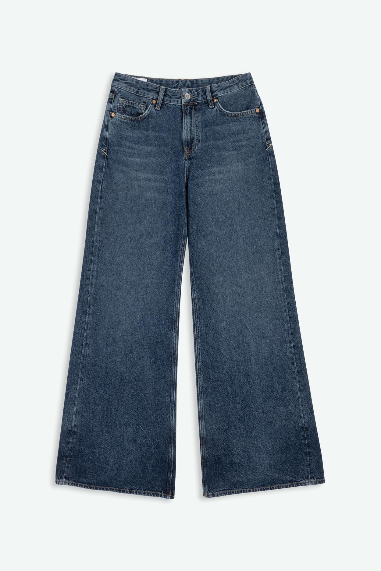 Kings of Indigo womens vegan Jeans Flare Tiy Zintare Dark