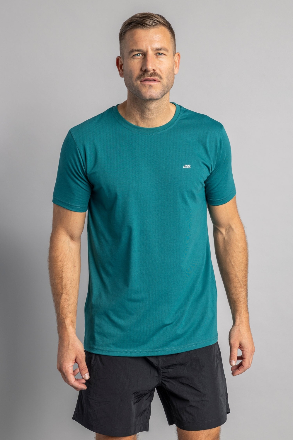 DIRTS men vegan T-Shirt Classic Athletic Deep Forest