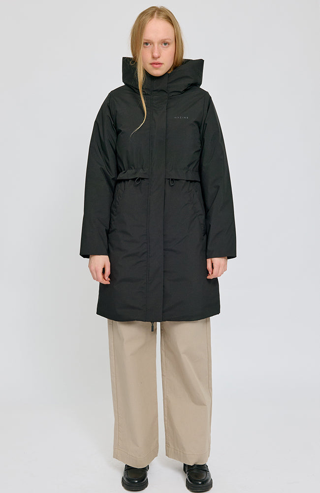 Mazine womens vegan Parka Basic Padded Black
