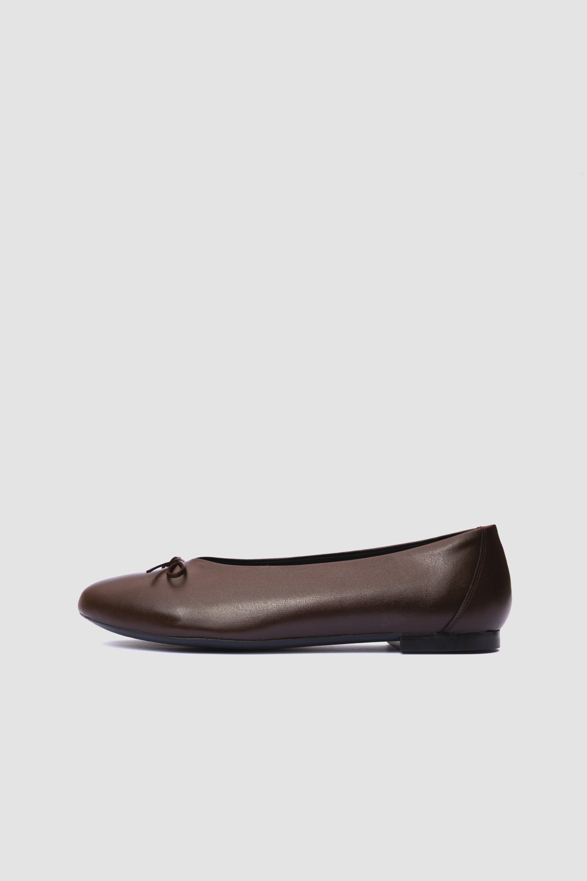 BOHEMA Damen vegan Ballet Flats Mossy Chocolate Braun