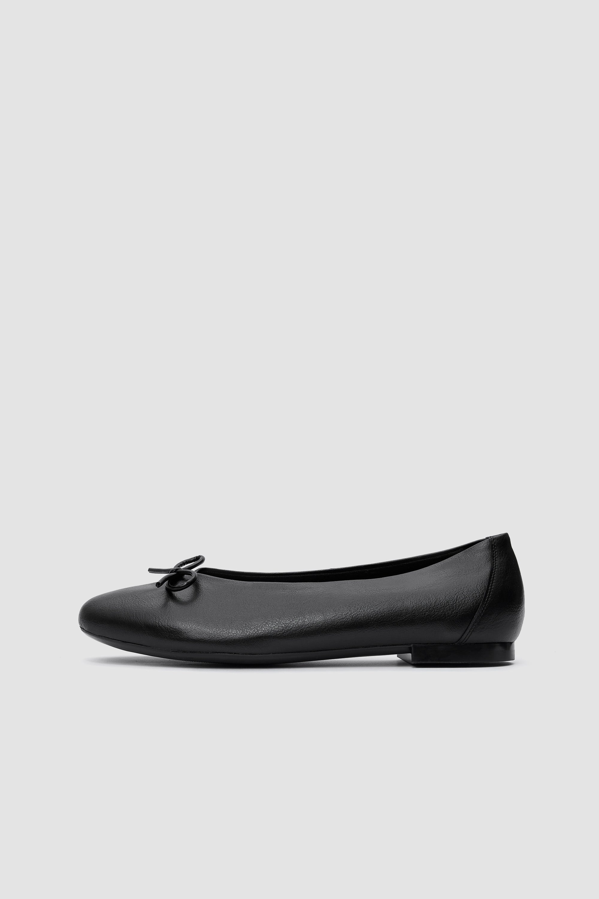 BOHEMA Damen vegan Ballet Flats Mossy Schwarz