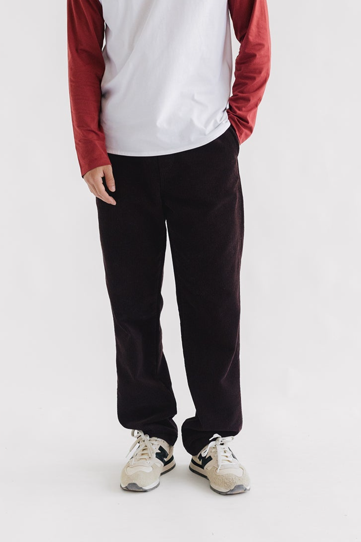 Image of TWOTHIRDS mannen vegan Broek Apolima Chocoladebruin