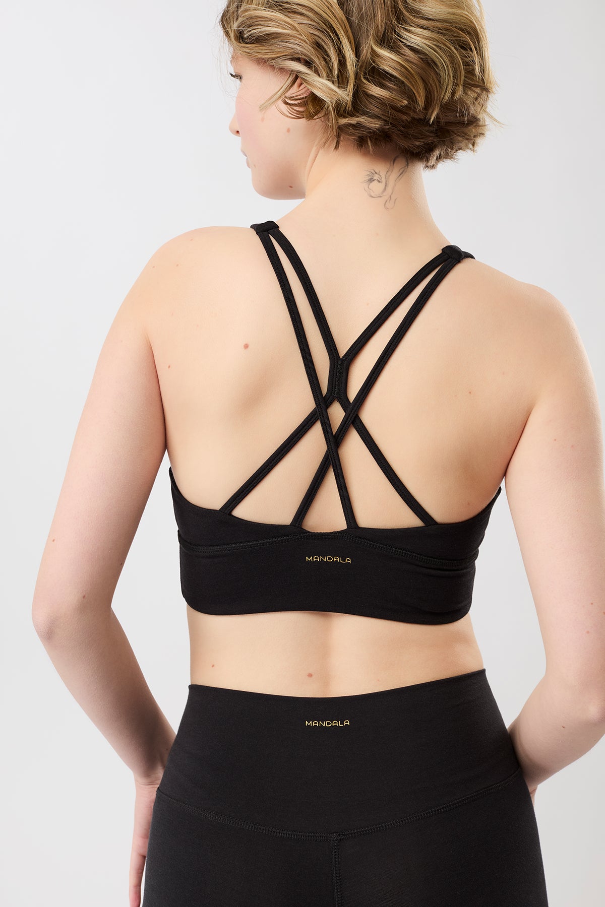 Mandala Damen vegan Bh New Studio Schwarz