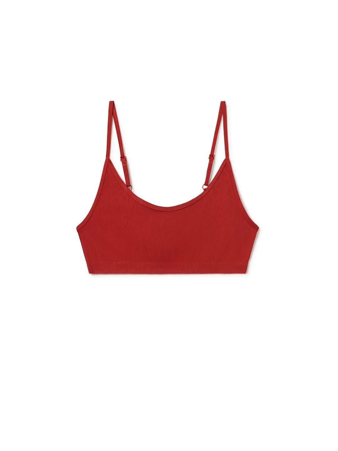TWOTHIRDS womens vegan Bralette Langor Red