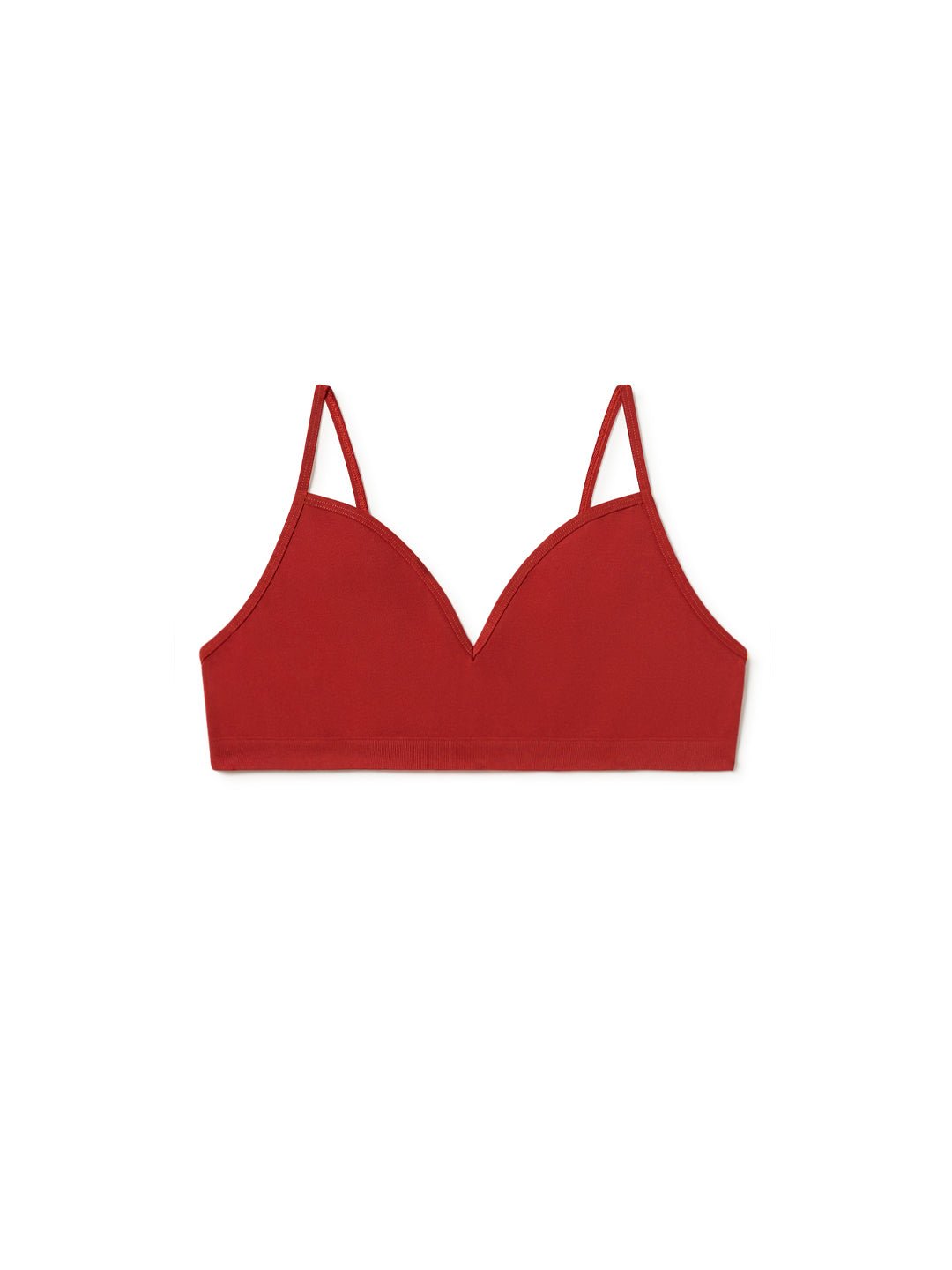 TWOTHIRDS womens vegan Bralette Yunaska Red