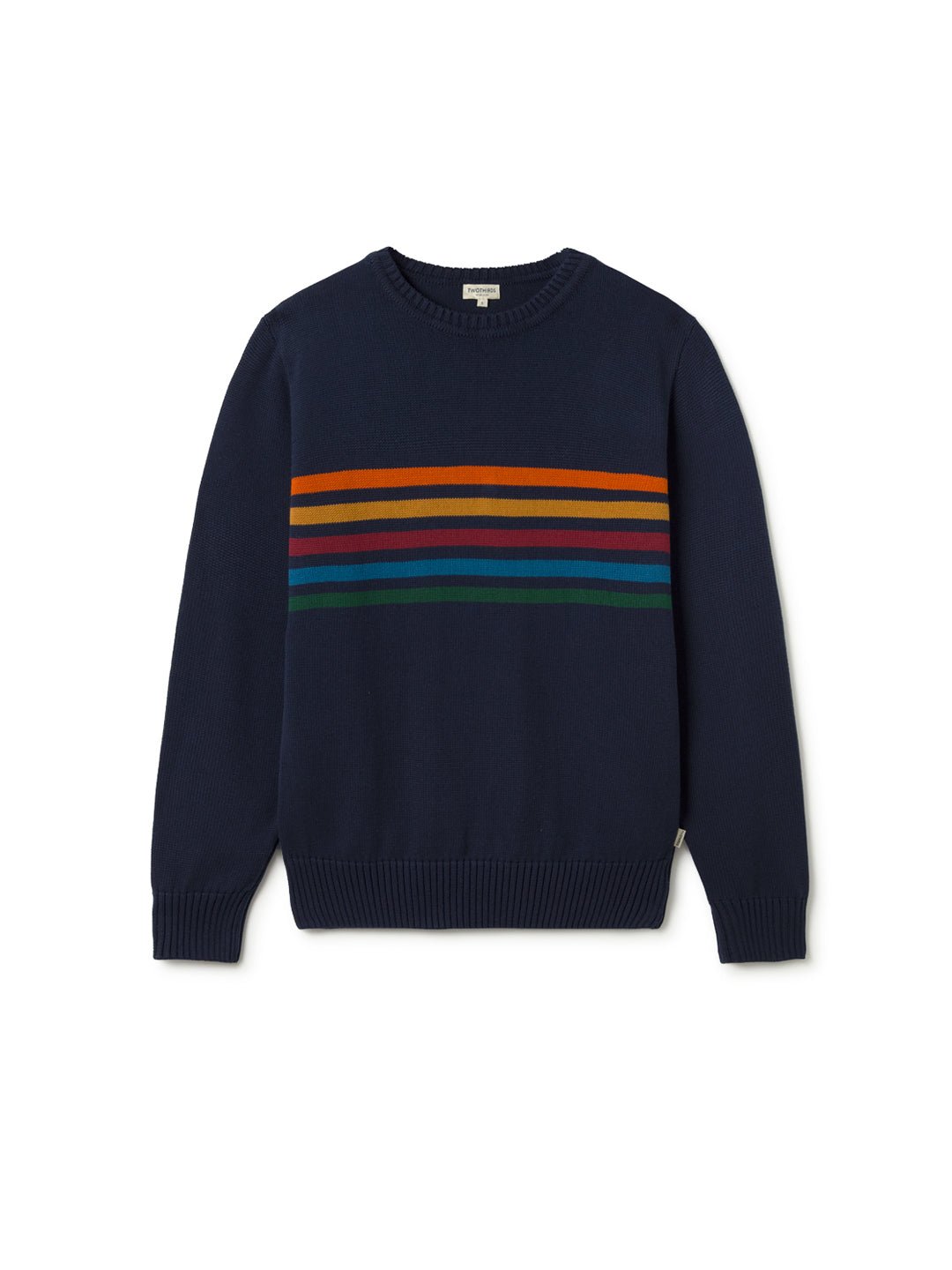 TWOTHIRDS men vegan Sweater Quail Navy Blue