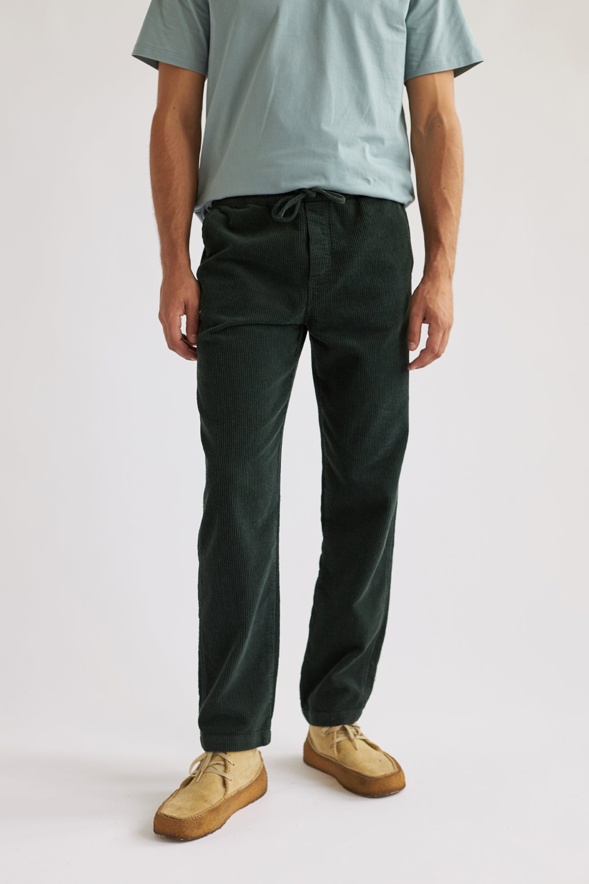 Image of TWOTHIRDS mannen vegan Broek Apolima Donkergroen
