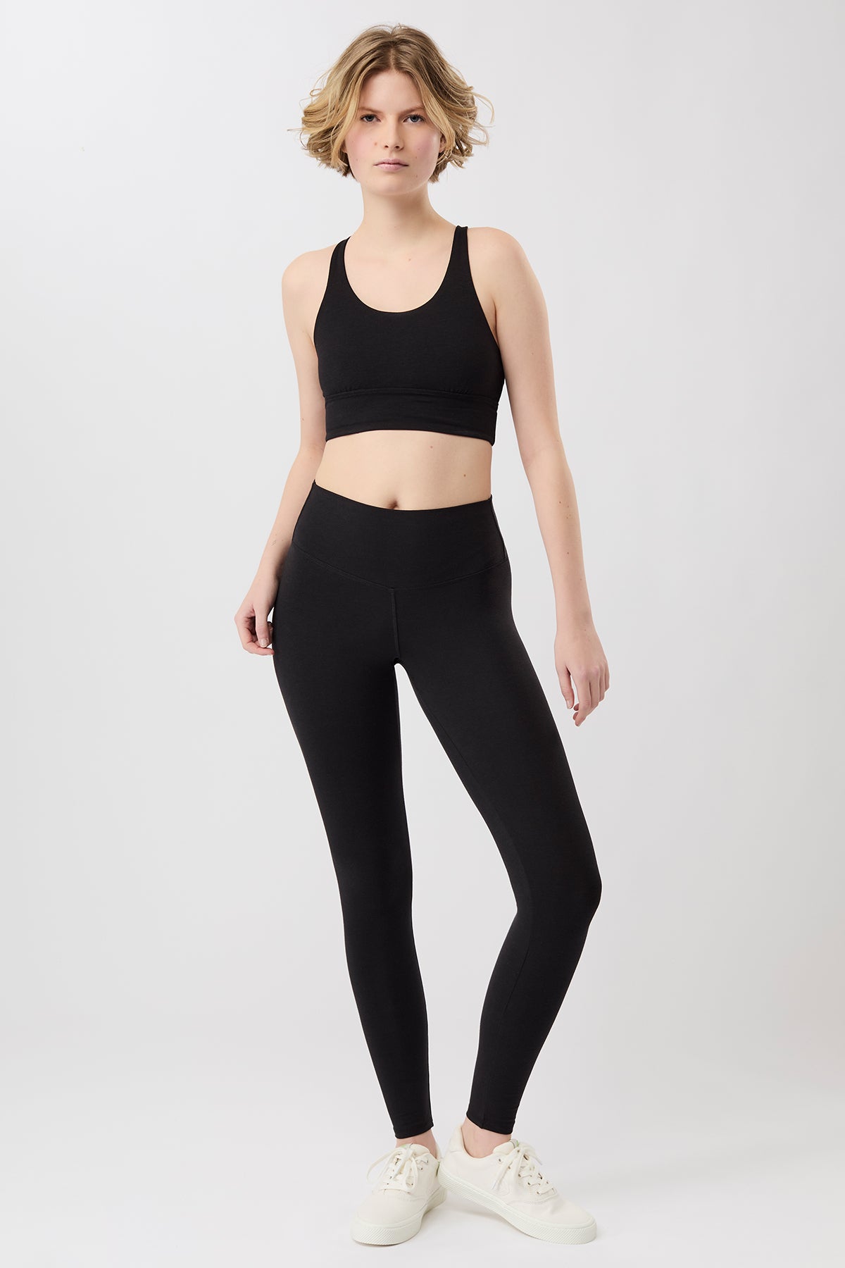 MANDALA womens vegan Legging Best Loved Black