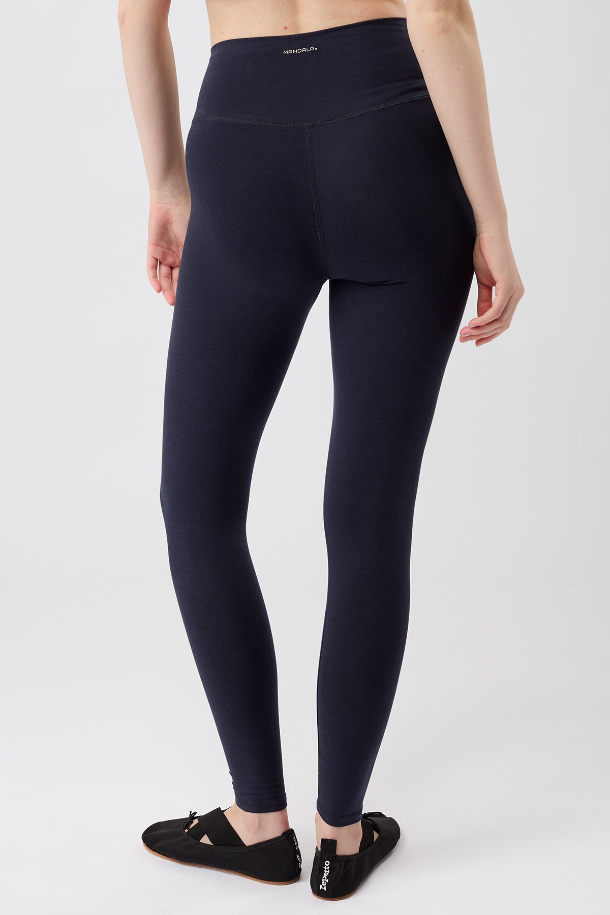 MANDALA womens vegan Legging Best Loved Night Sky Blue