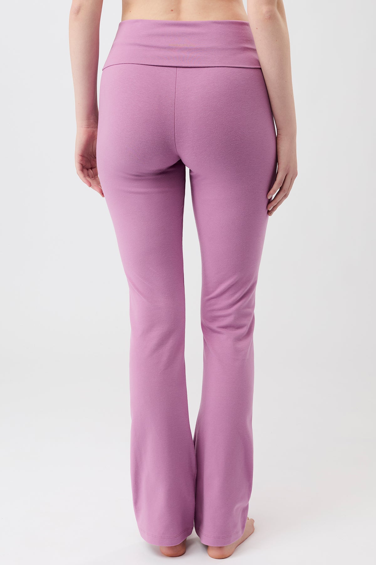 109499 - MANDALA Damen vegan Hose Classic Rolldown Charm Pink