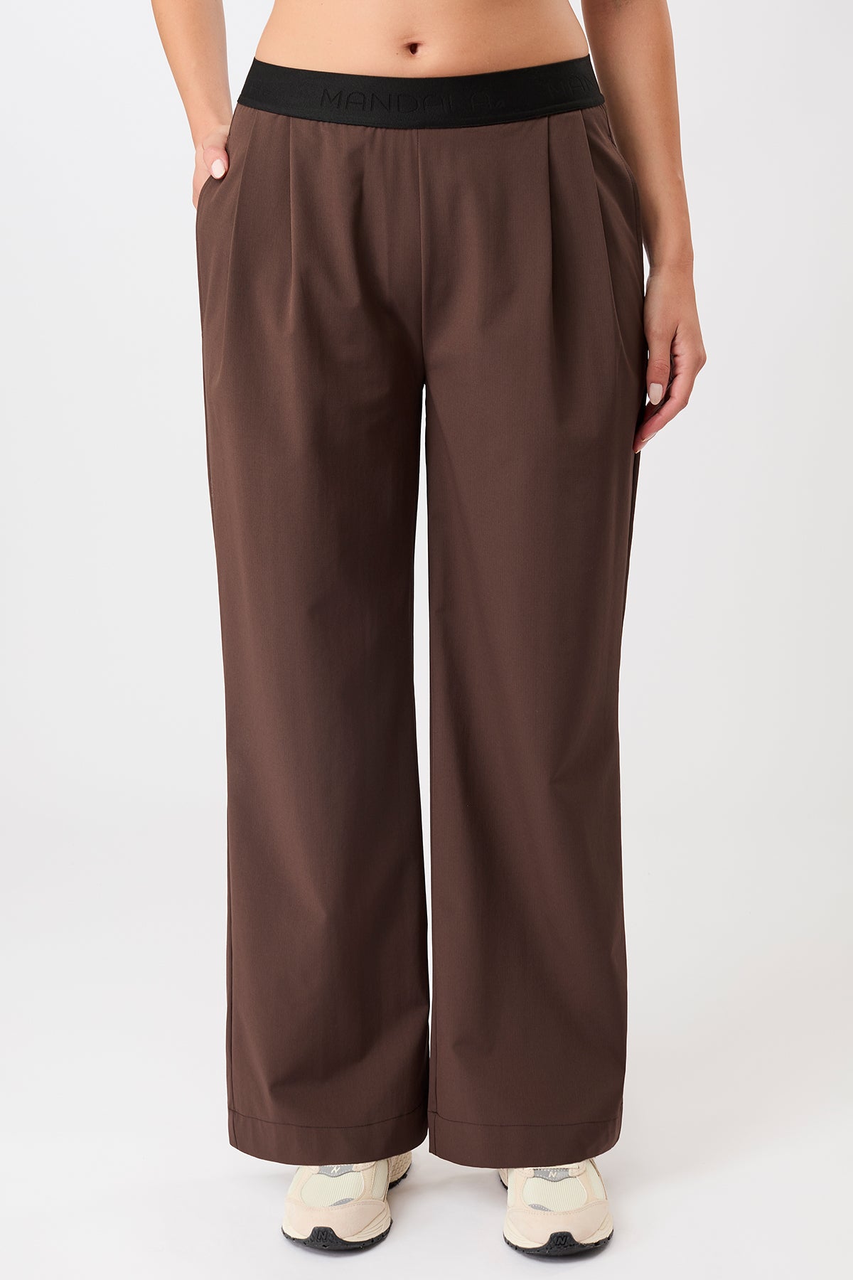 Mandala Damen vegan Hose Long All Day Schwarz