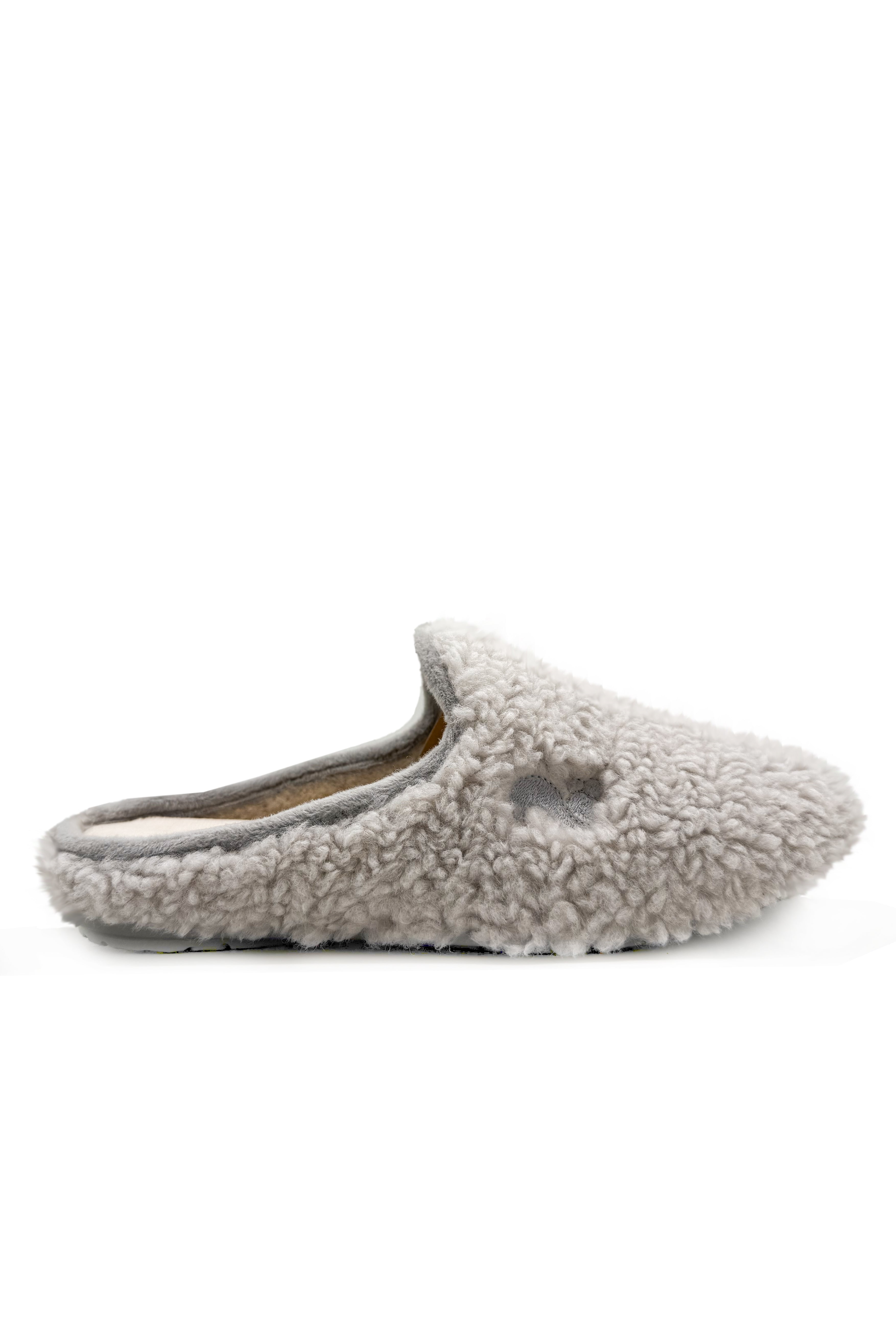 thies womens vegan Slippers Rec Soft Teddy Ivory